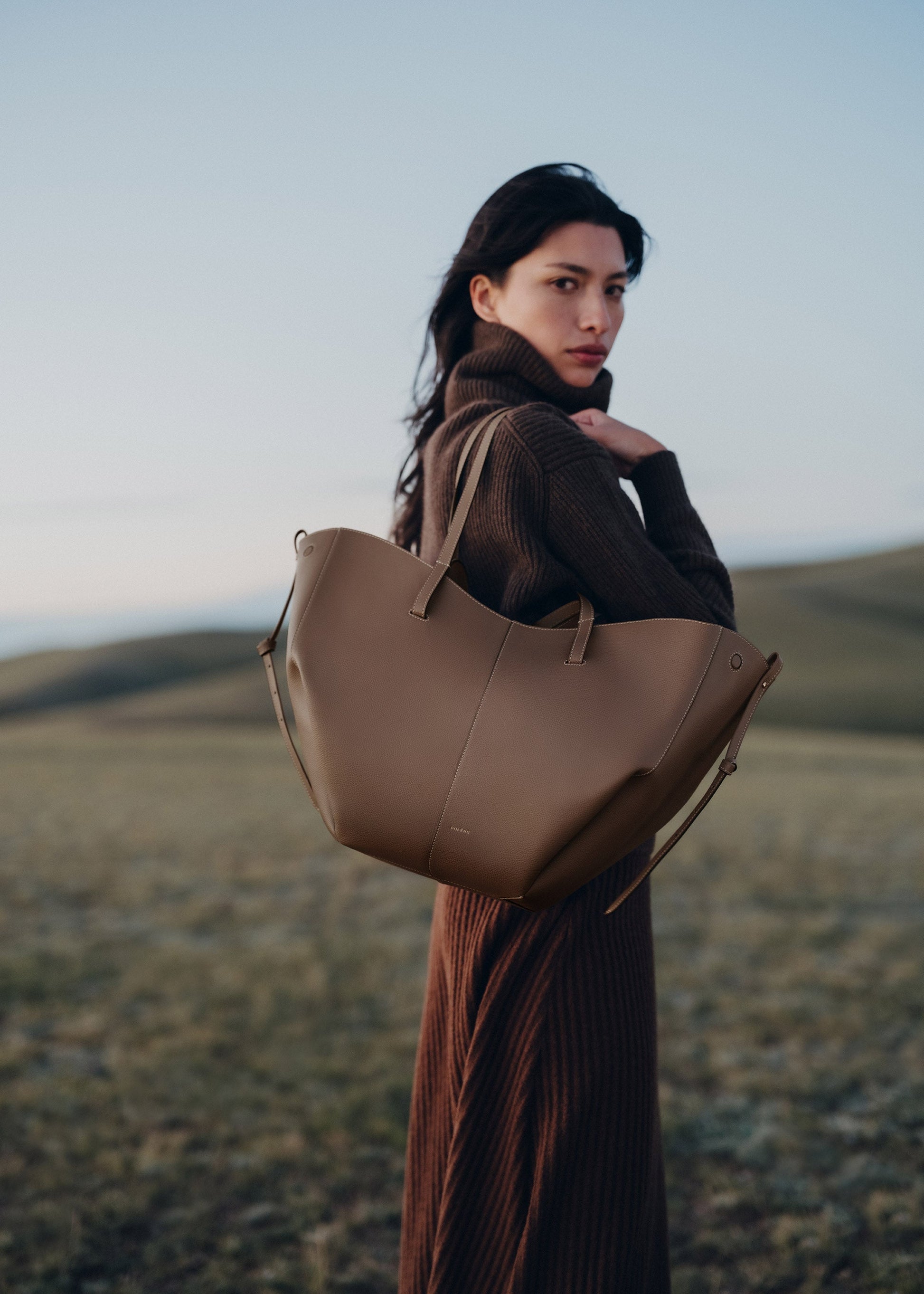 Cirelle Tote Çanta - Kestane kahve