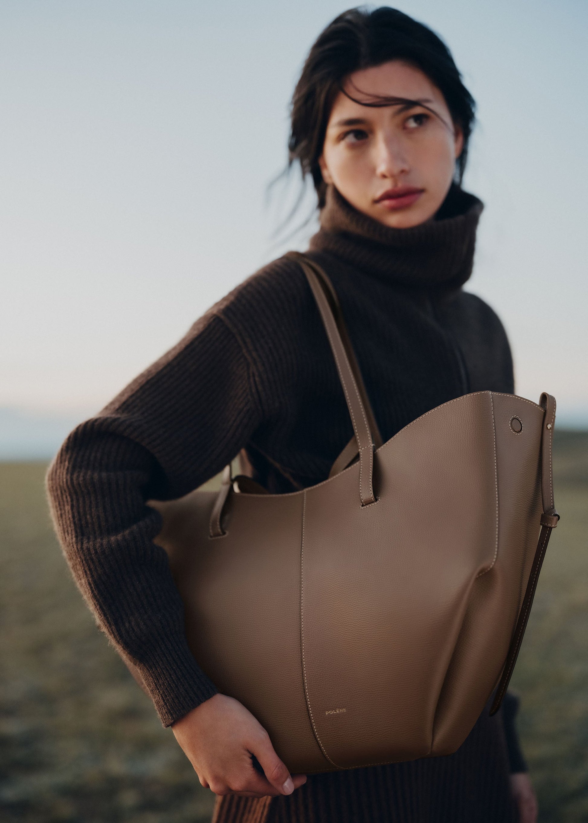 Cirelle Tote Çanta - Kestane kahve