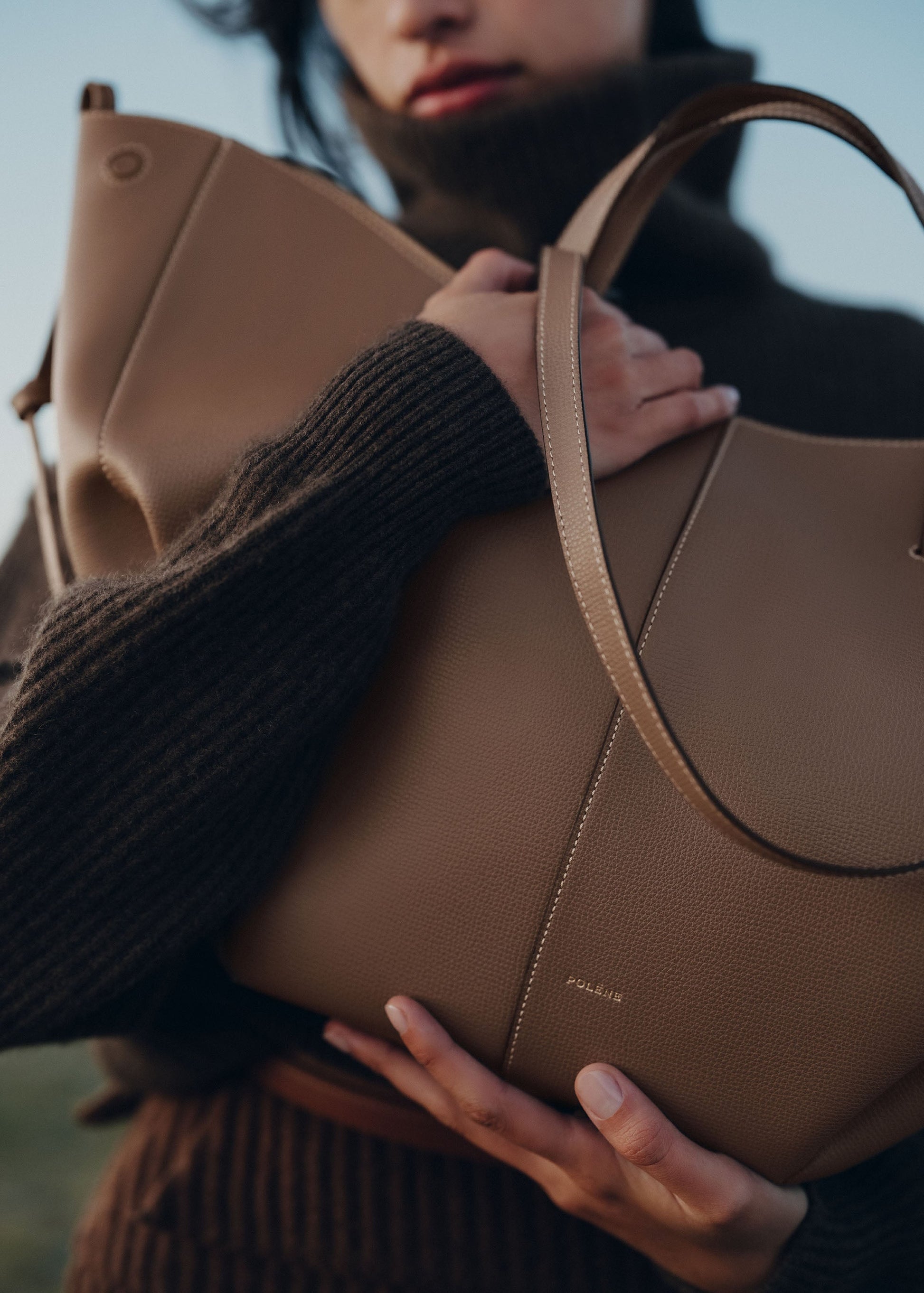 Cirelle Tote Çanta - Kestane kahve