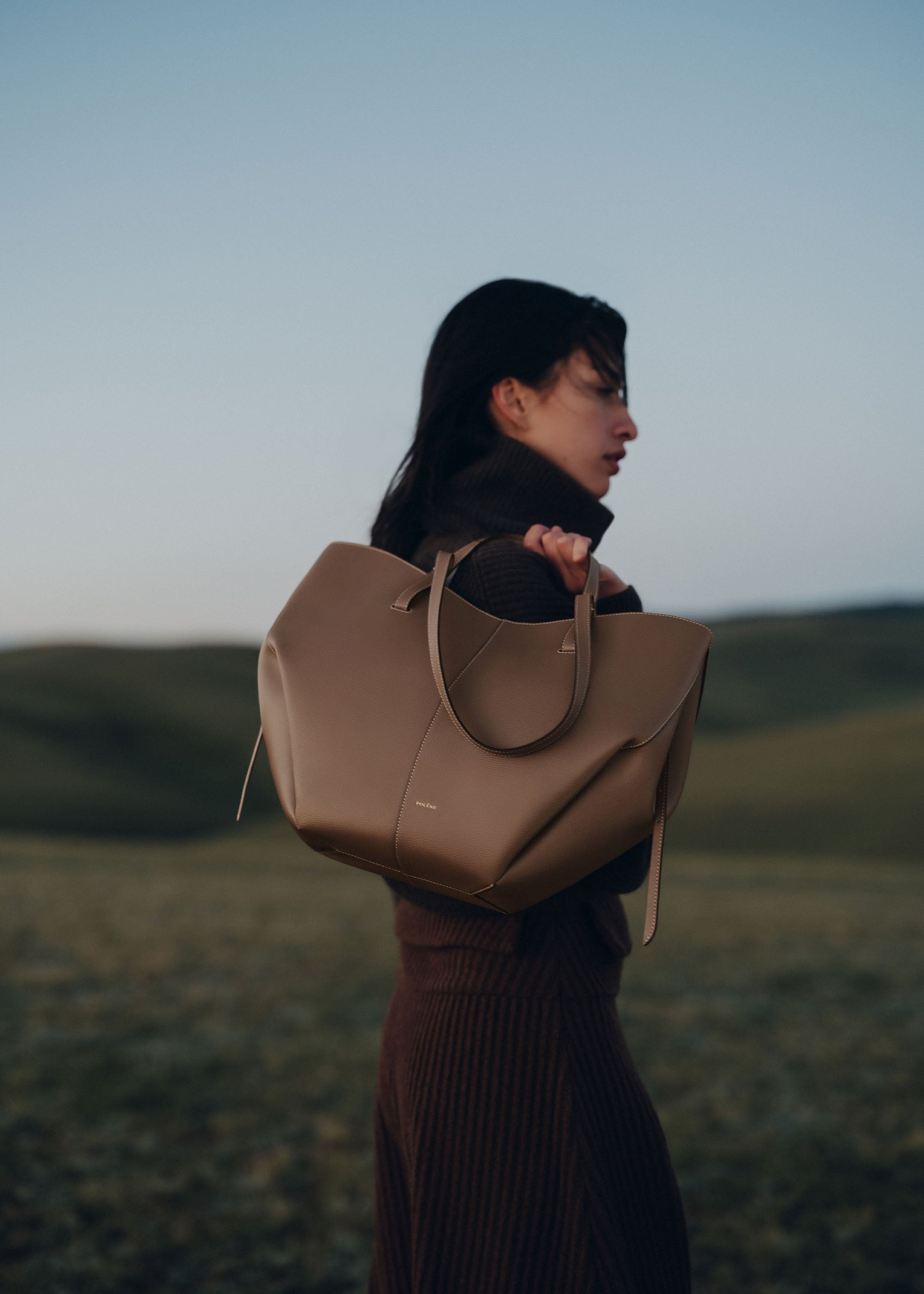 Cirelle Tote Çanta - Kestane kahve