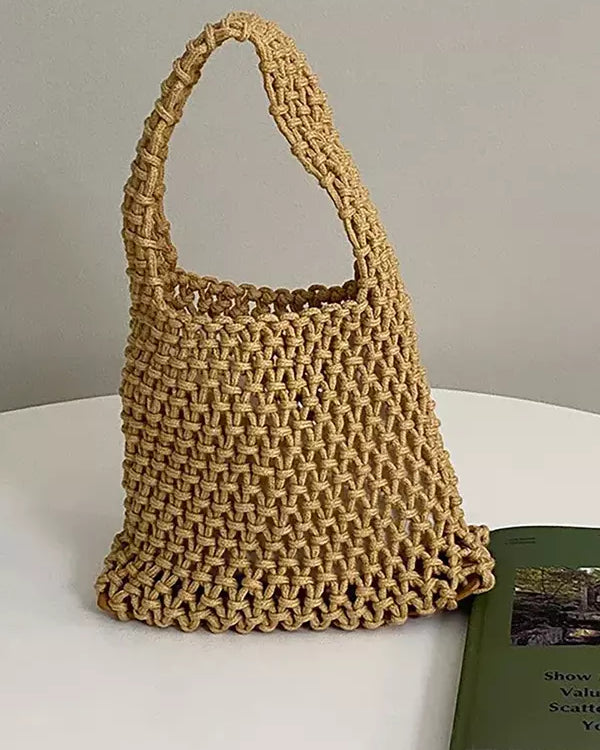 Nica Hasır Örme Çanta