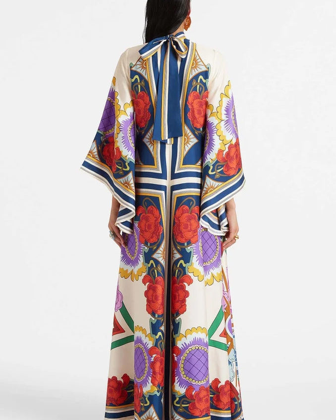 Taormina Placée Rust Magnifico Elbise