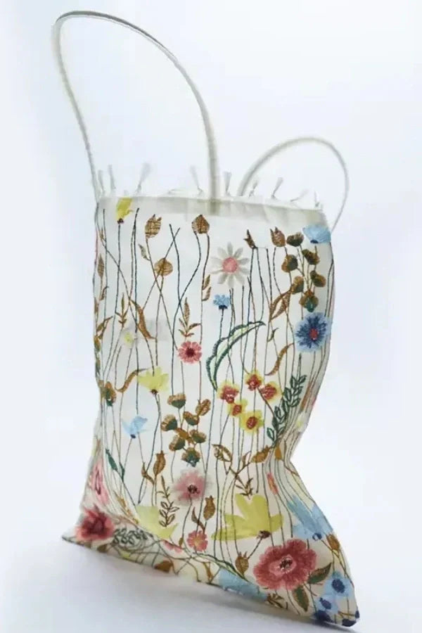 Lakelyn Çiçekli Tote Çanta