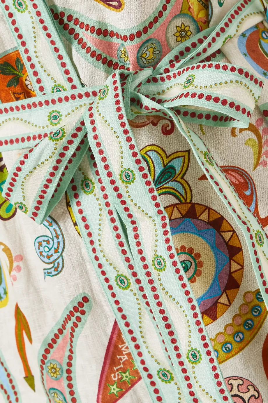 Alegra Kısa Kollu Desenli Gömlek Elbise