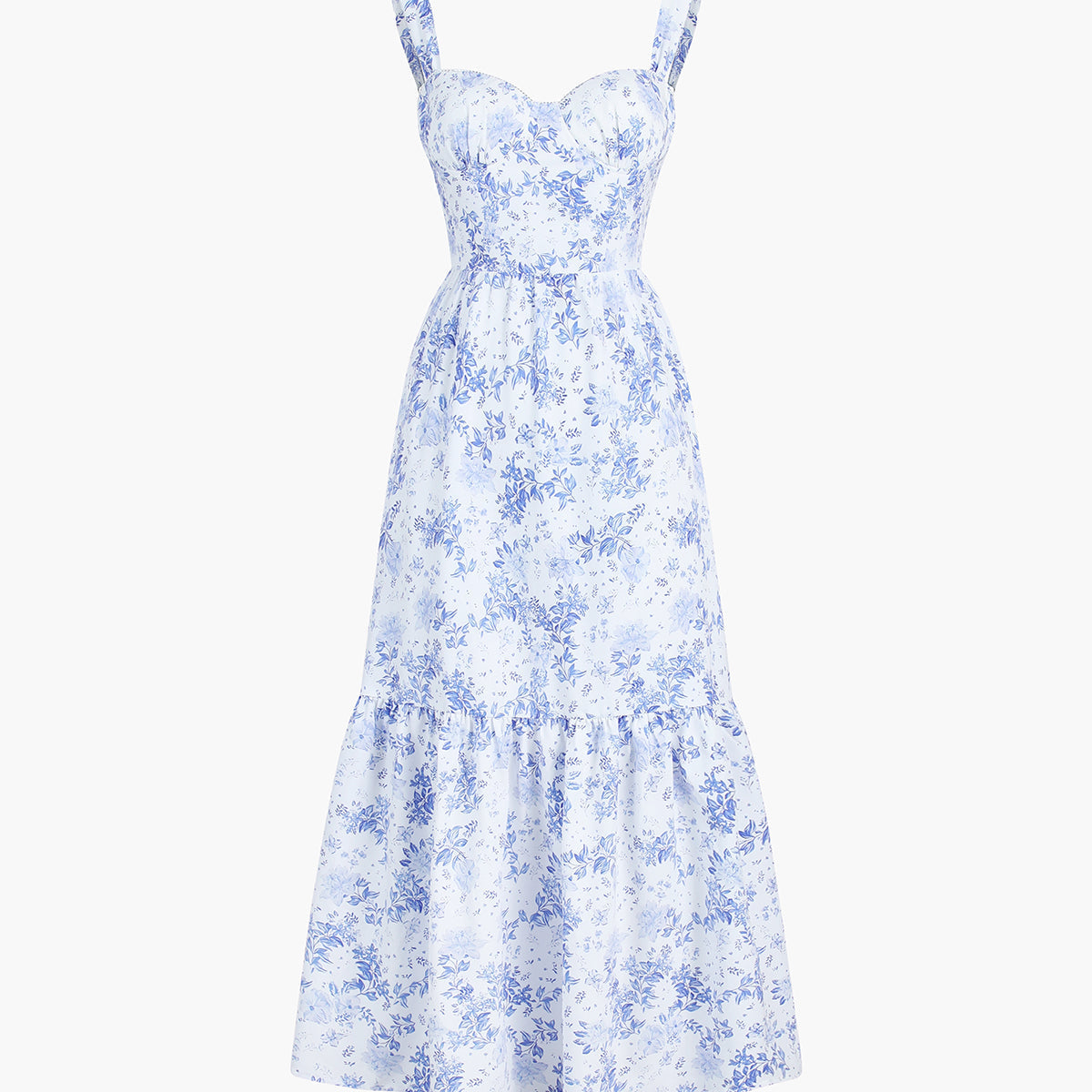 Unutma Beni Çiçekli Cepli Fermuarlı Uzun Elbise