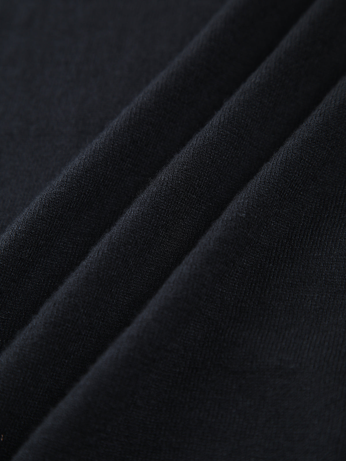 Kontrast Trim Yaka V Yaka Örme Kazak Yelek