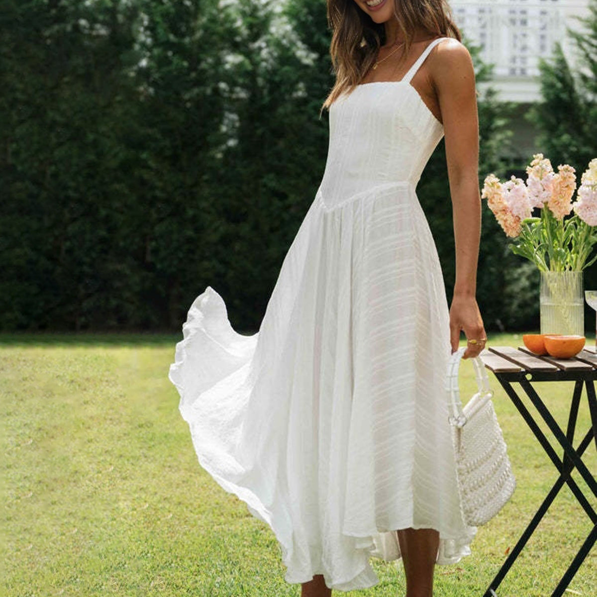 Desy Pamuklu Uzun Elbise