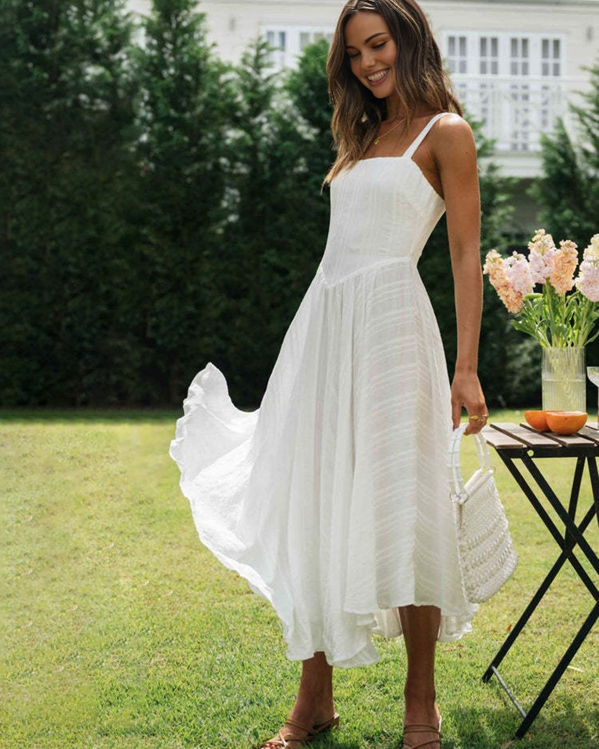 Desy Pamuklu Uzun Elbise