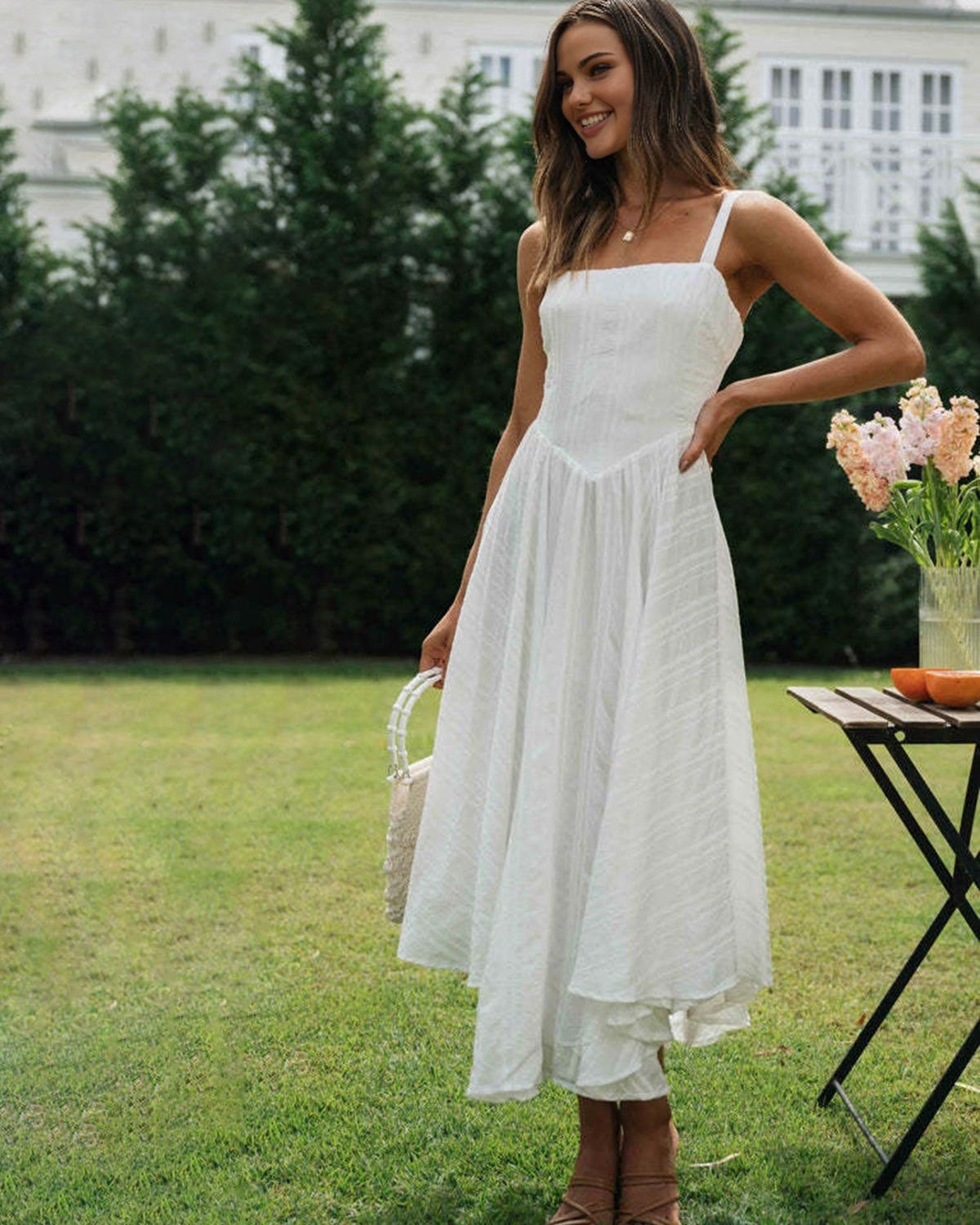 Desy Pamuklu Uzun Elbise