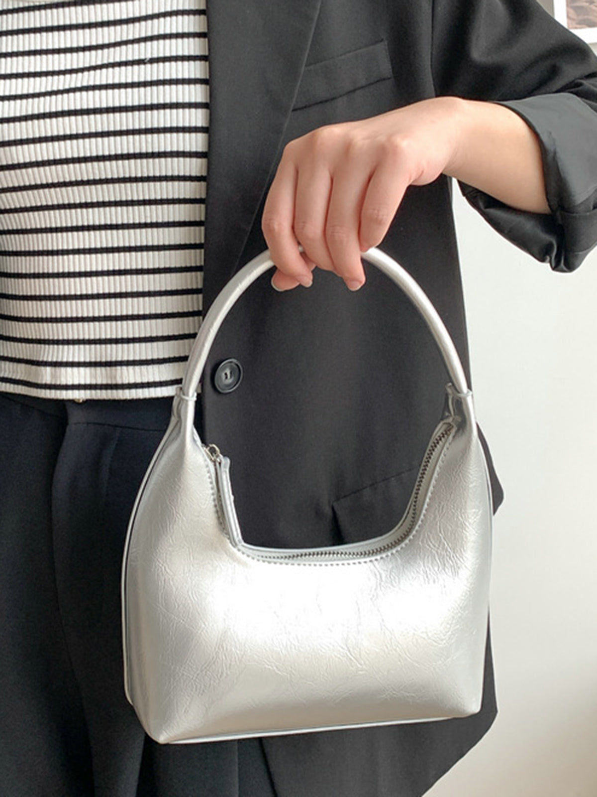 Luna Shine Metalik Mini Çanta