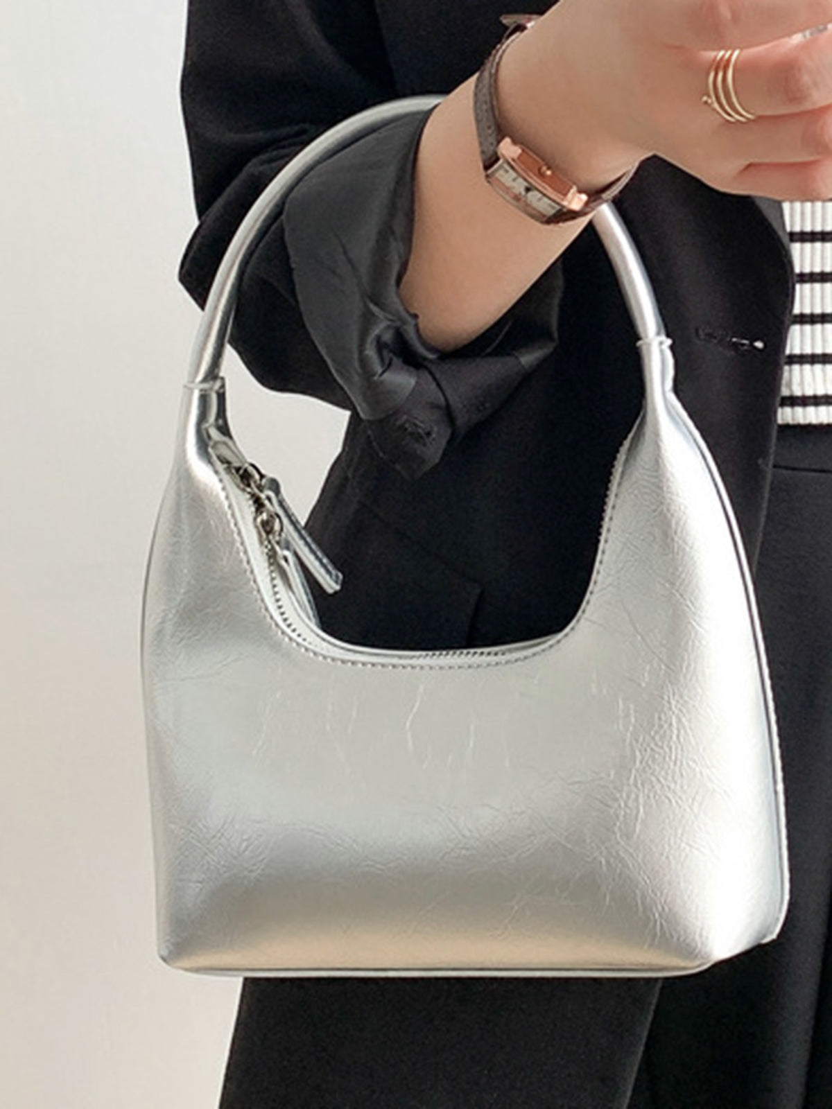 Luna Shine Metalik Mini Çanta