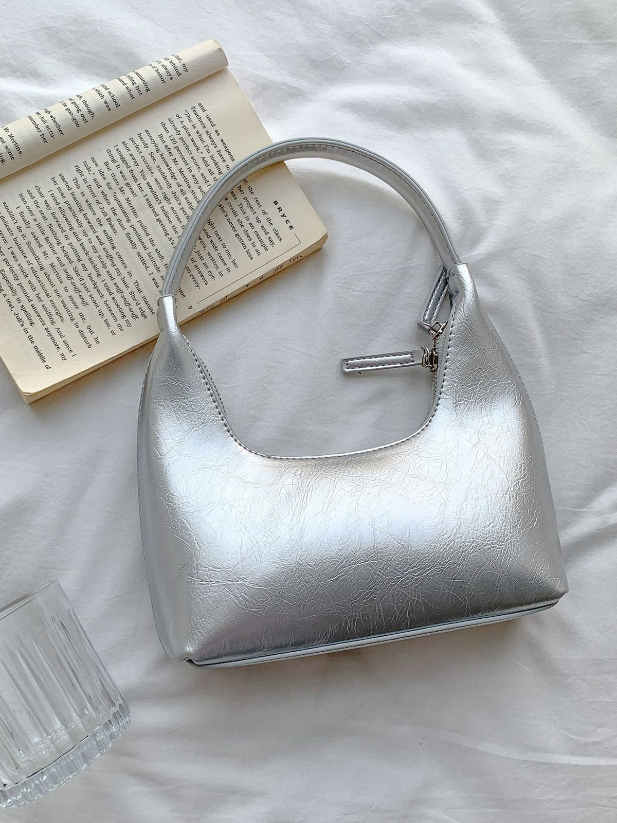 Luna Shine Metalik Mini Çanta