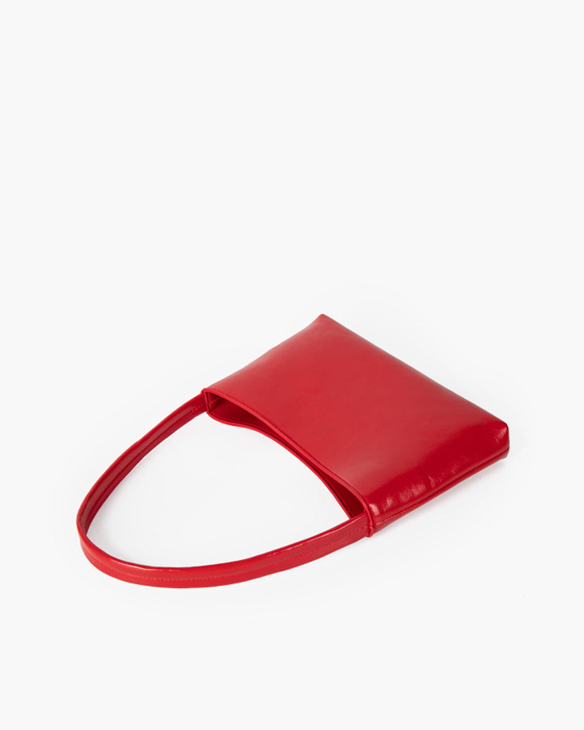 Kırmızı Mini El/Omuz Çantası