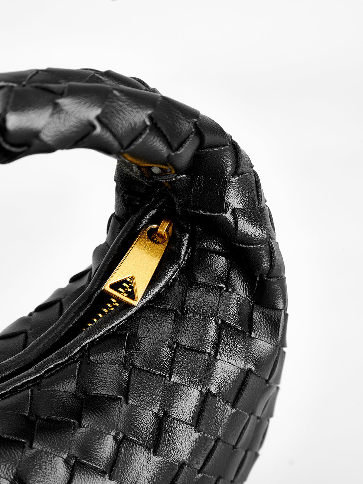 Woven Sepet Desenli Mini Çanta