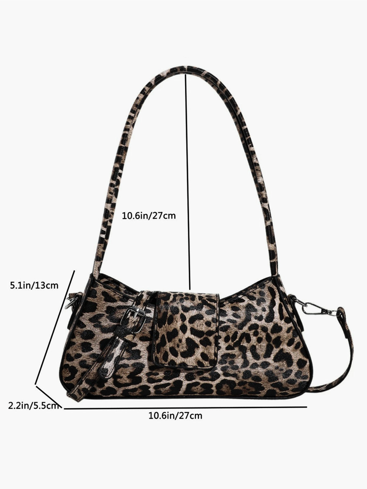 Wild Chic Leopar Mini Çanta