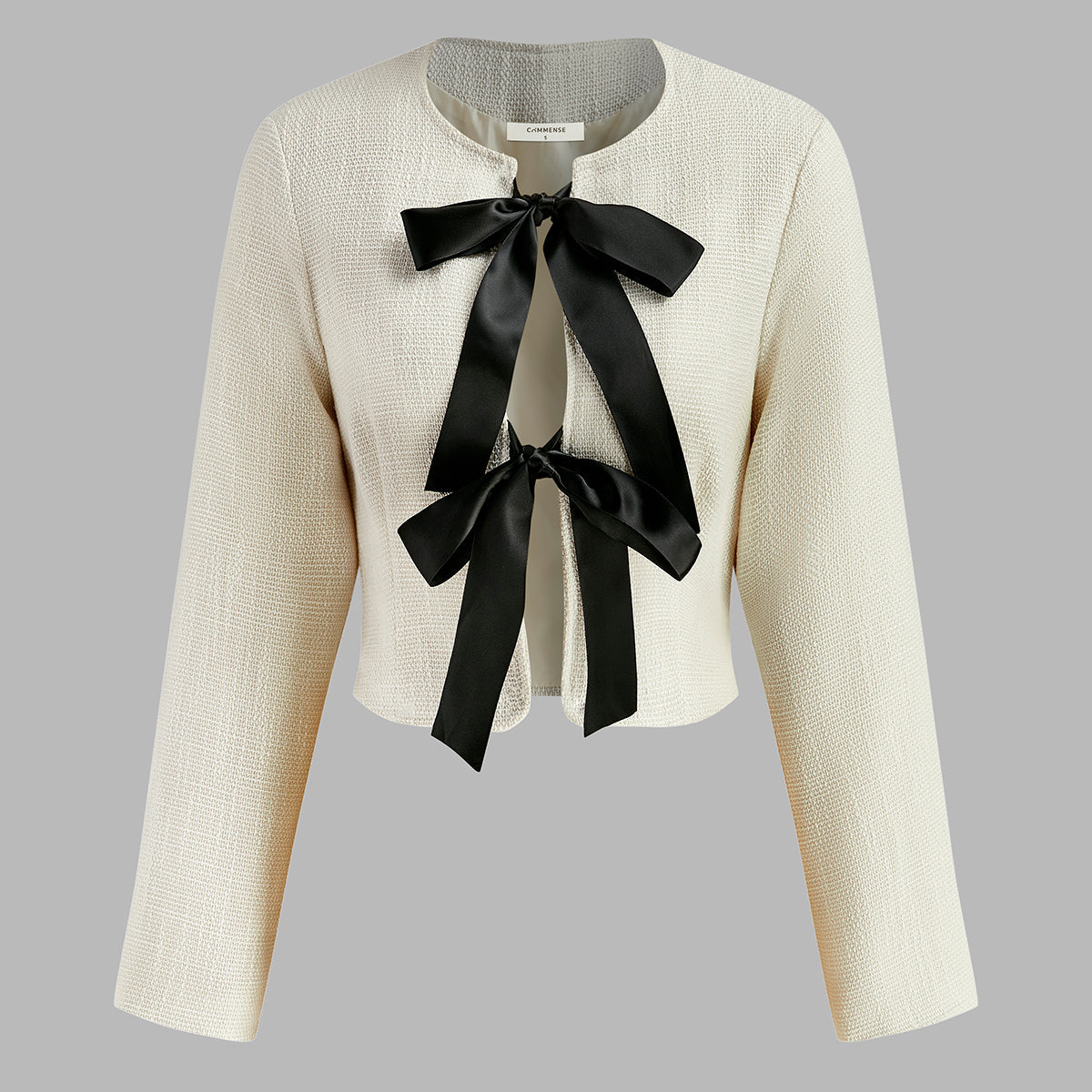 Fiyonk Dekor Kısa Ceket