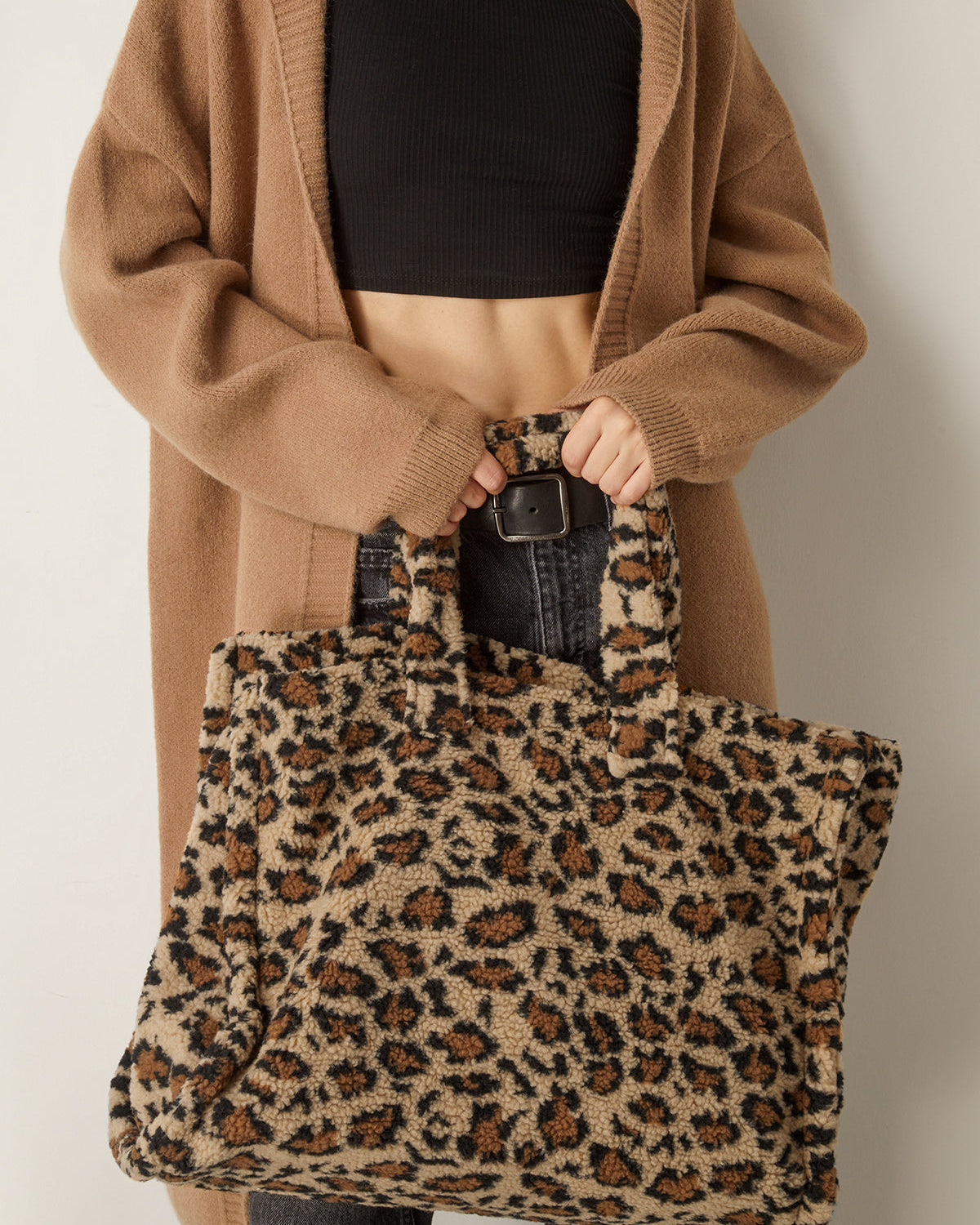 Urban Leopar Sherpa Çanta