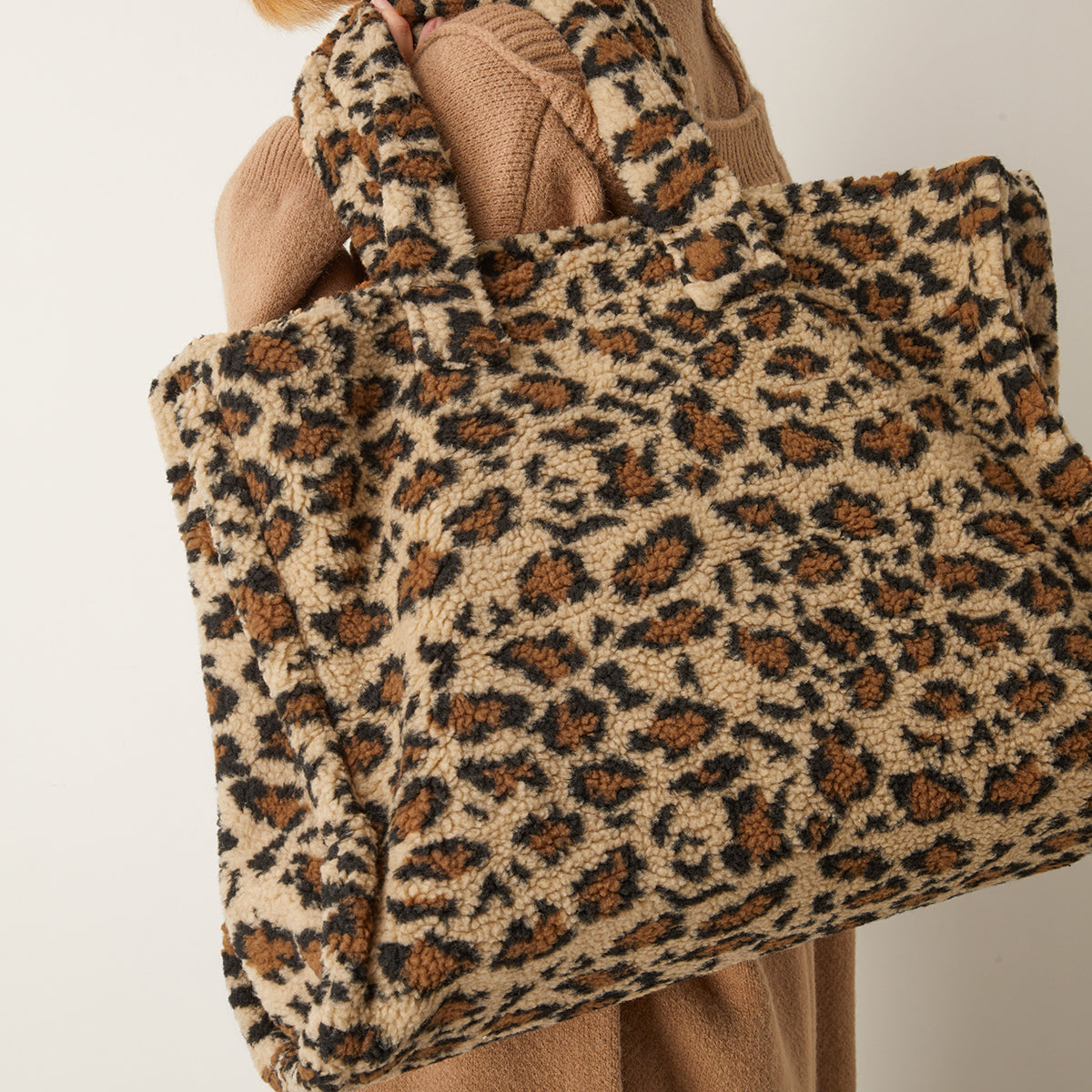 Urban Leopar Sherpa Çanta