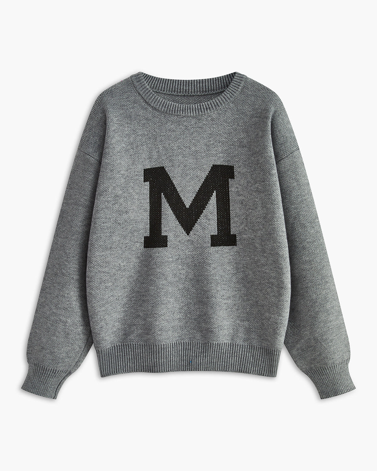 Harf Baskılı Bol Kazak