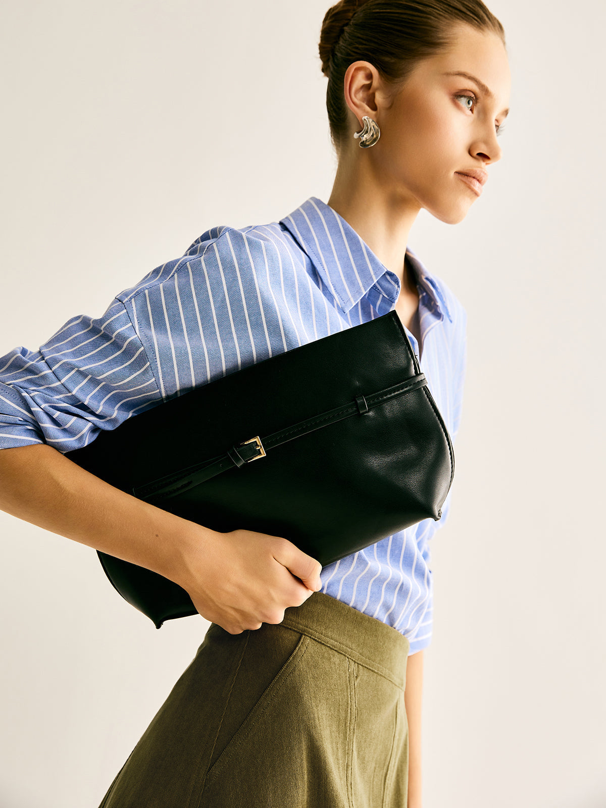 Modern Grace Clutch Çanta