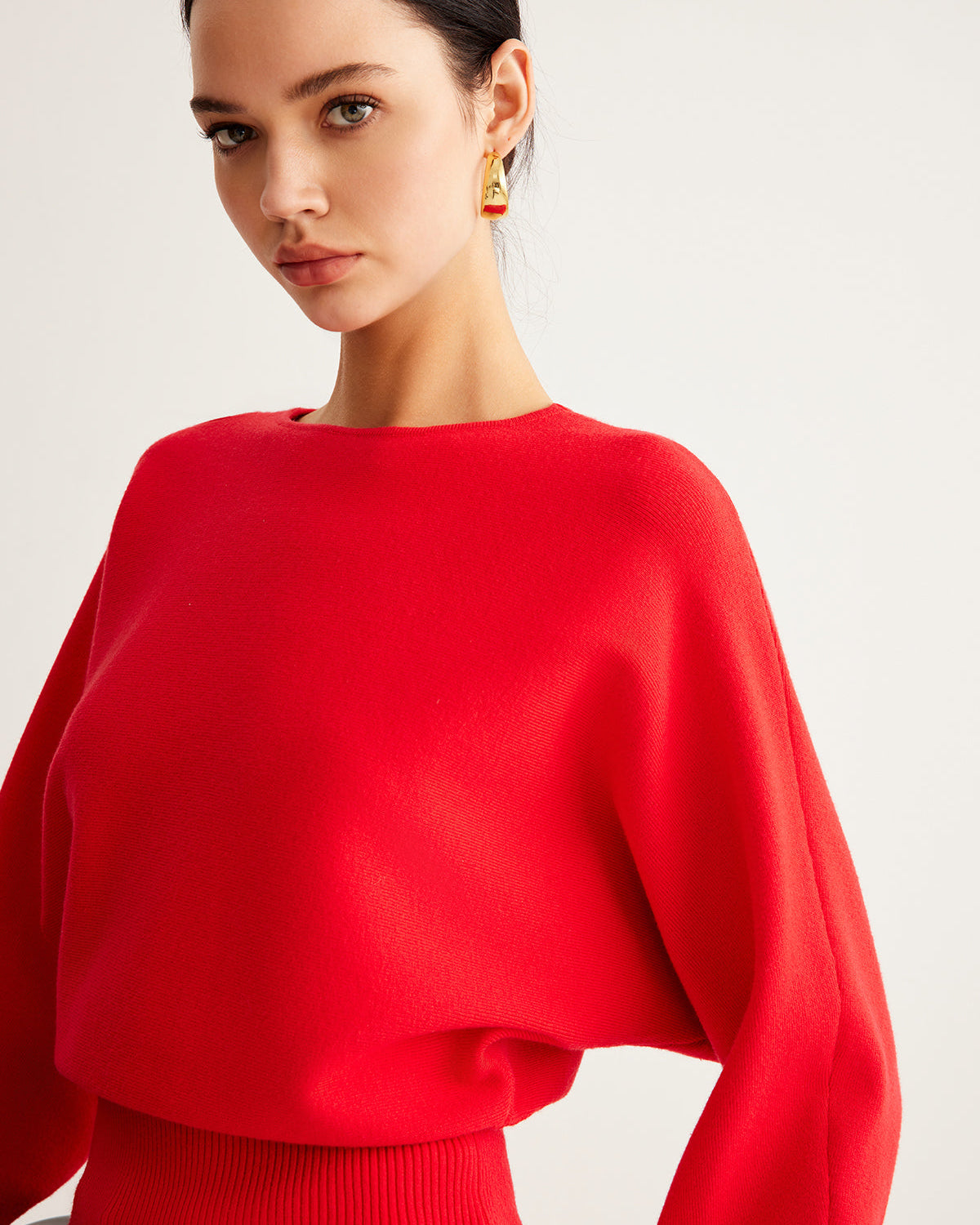 Kuzu Kolu Büzgülü Kazak