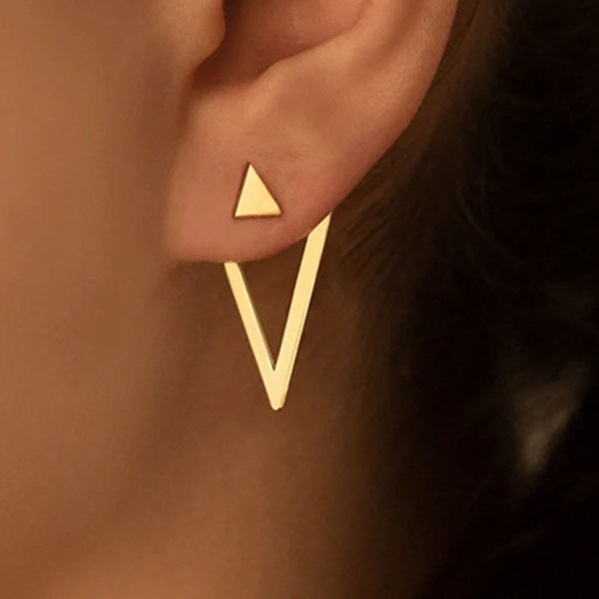 Çıkarılabilir Üçgen Küpe