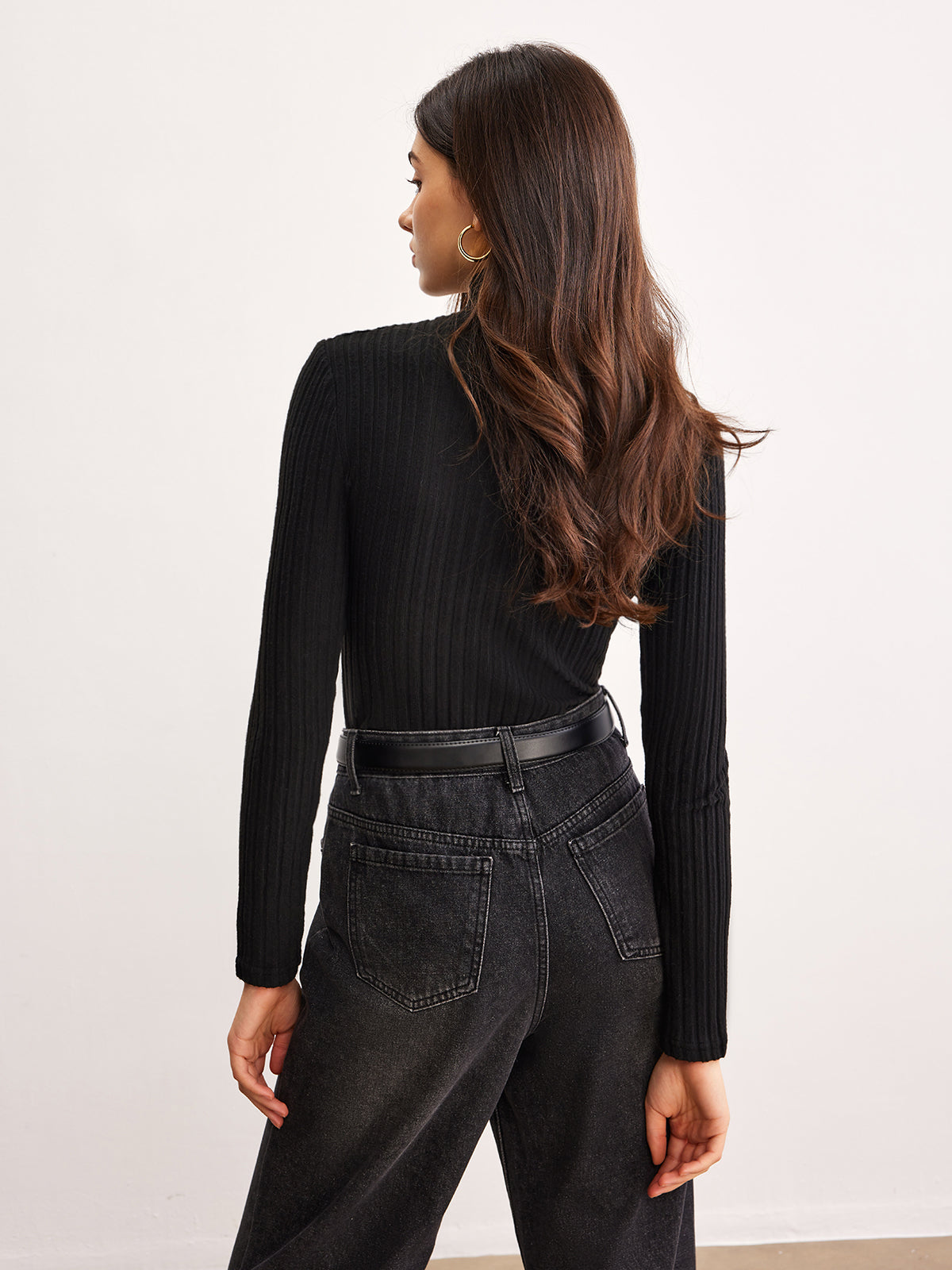 Çapraz Yaka Ribanalı Üst