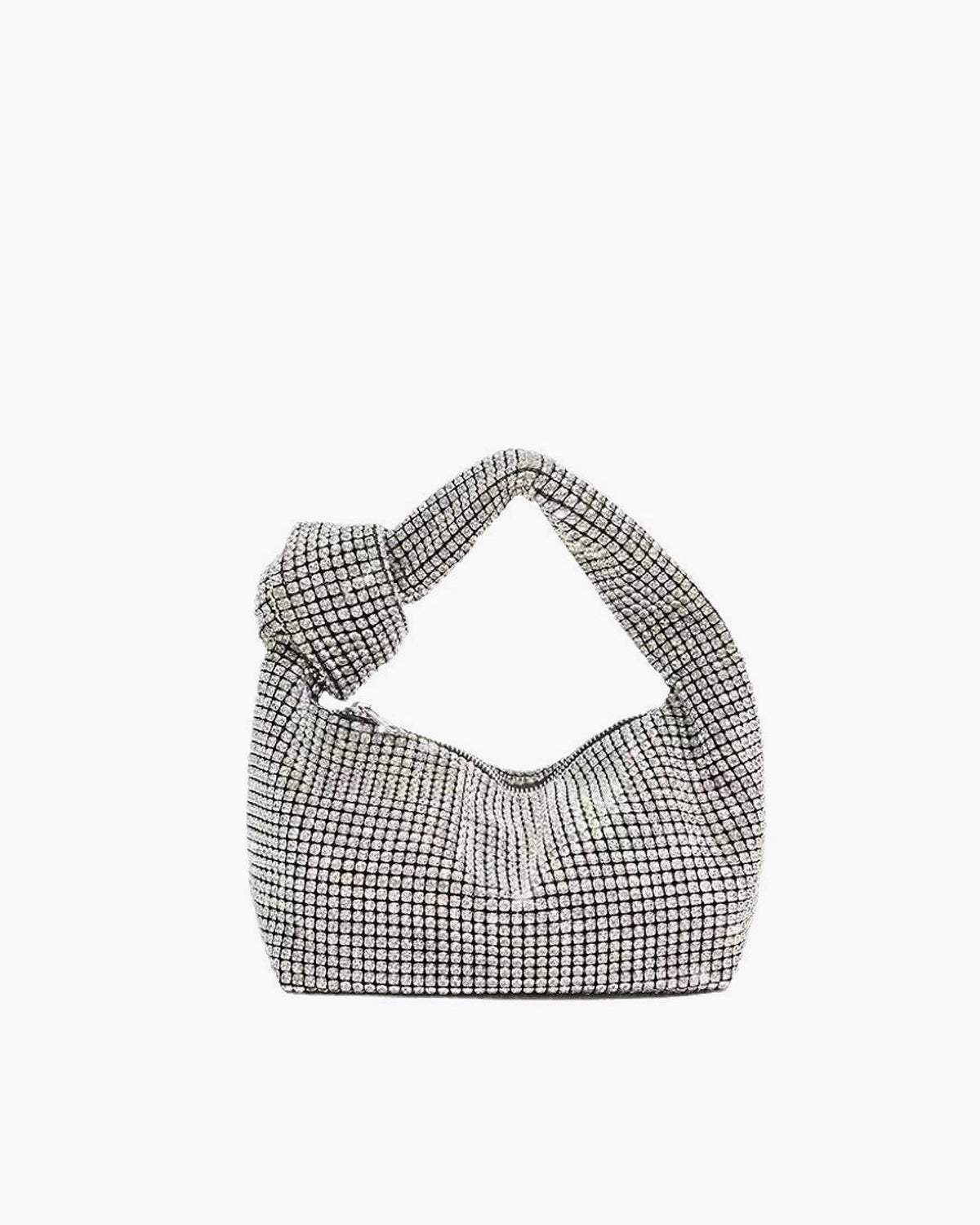 Yuvarlak Taşlı Düğümlü Çanta