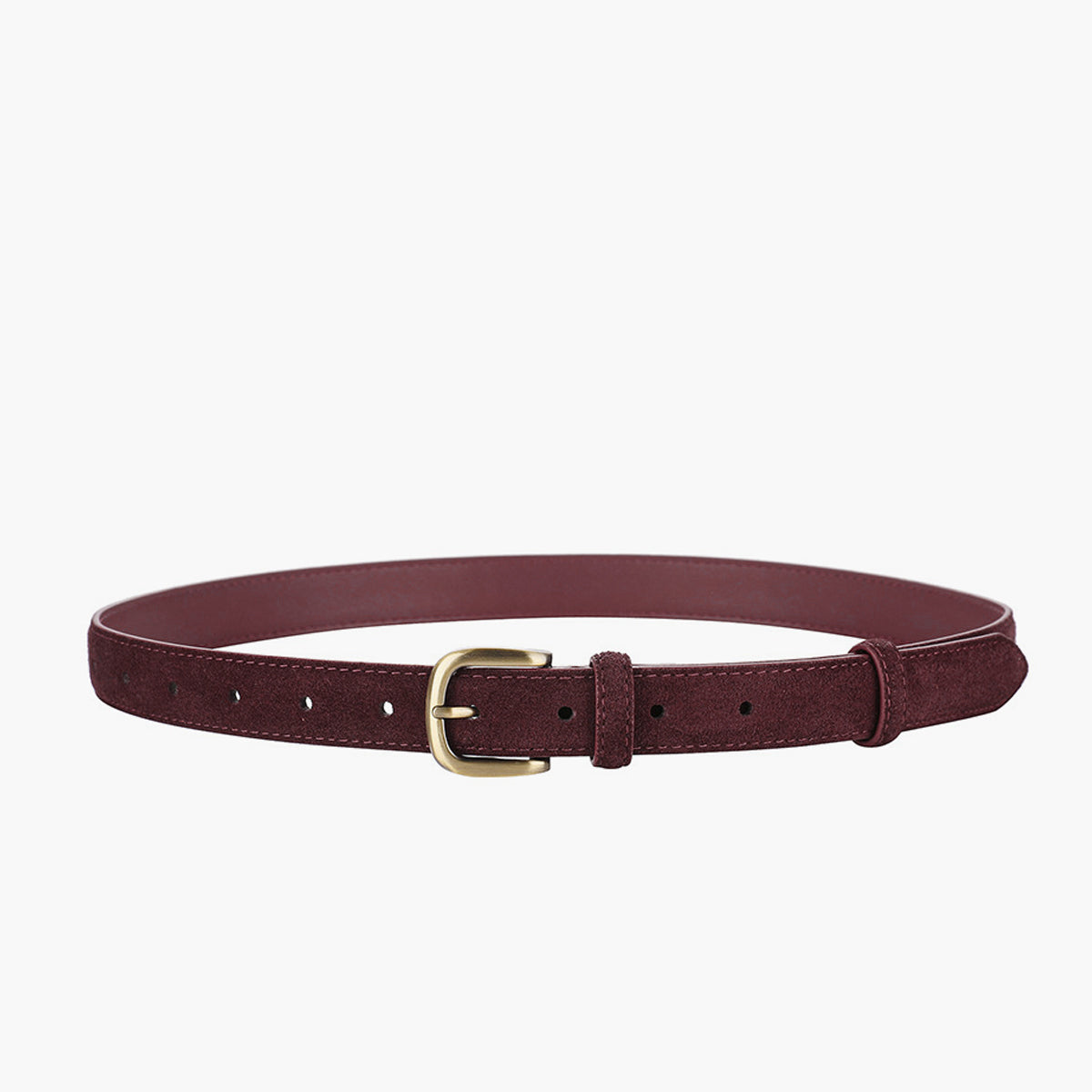 Süet Tokalı İnce Kemer