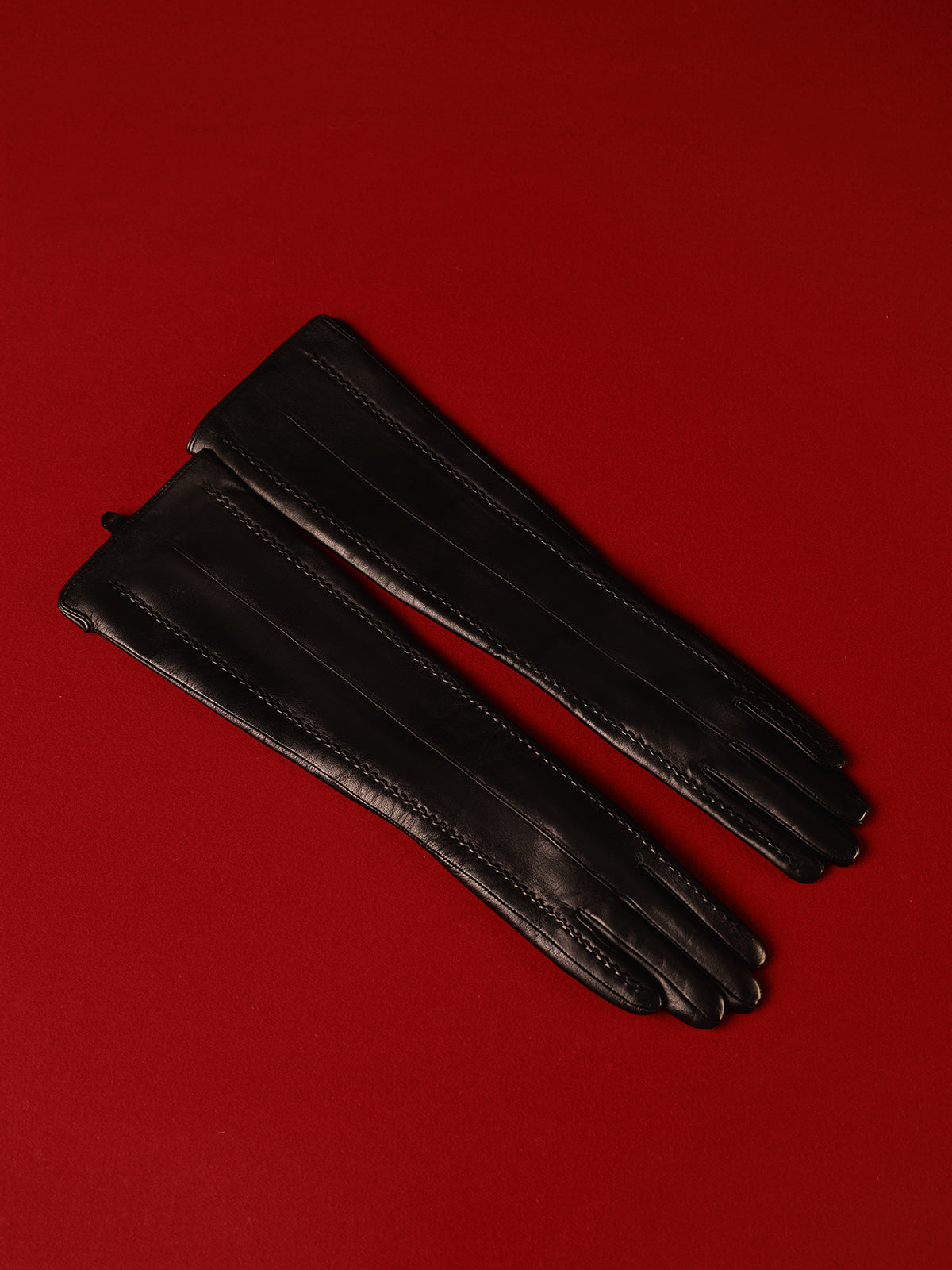 Kuzu Derisi Uzun Eldiven