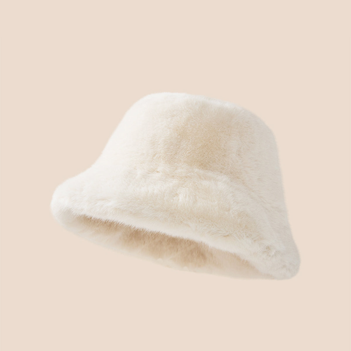 Kışlık Peluş Bucket Şapka