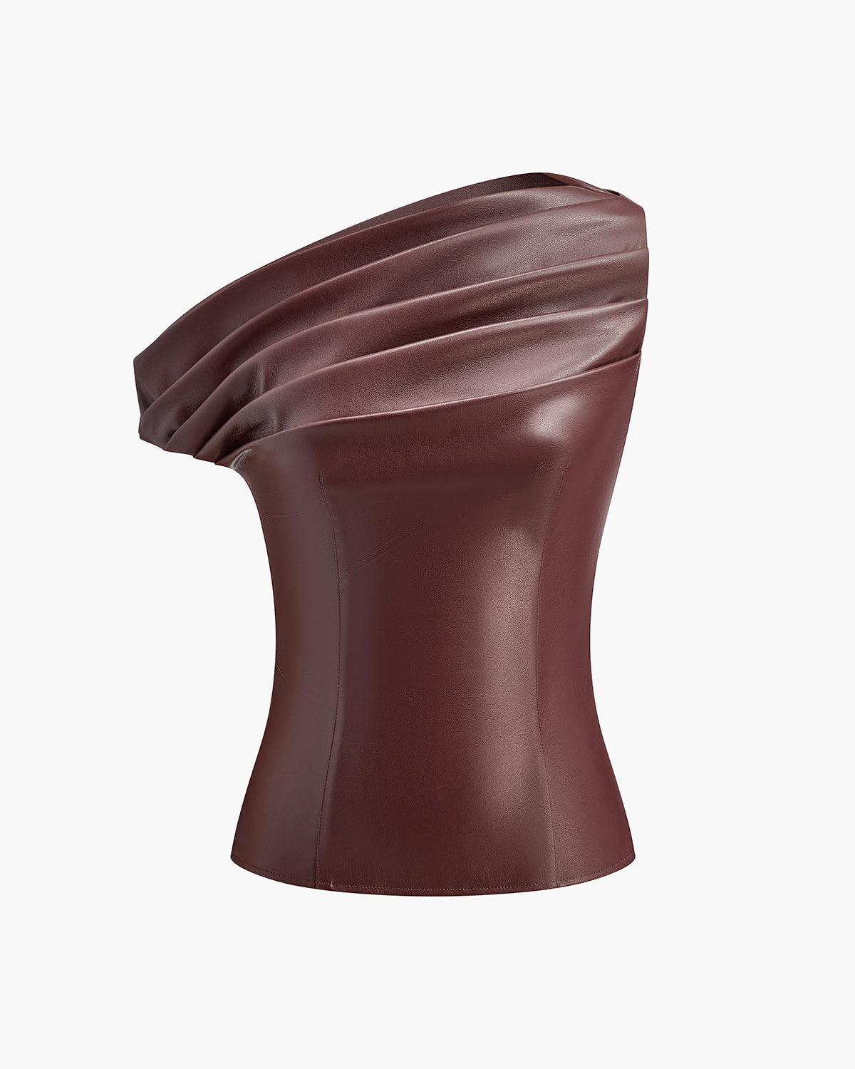 Tek Omuzlu Suni Deri Atlet