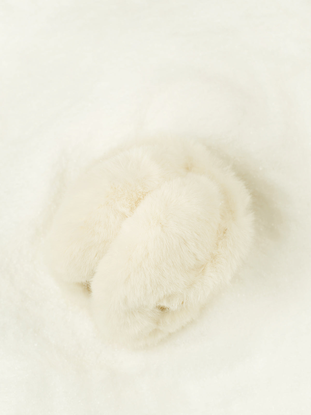 Çift Renkli Suni Kürk Kulaklık