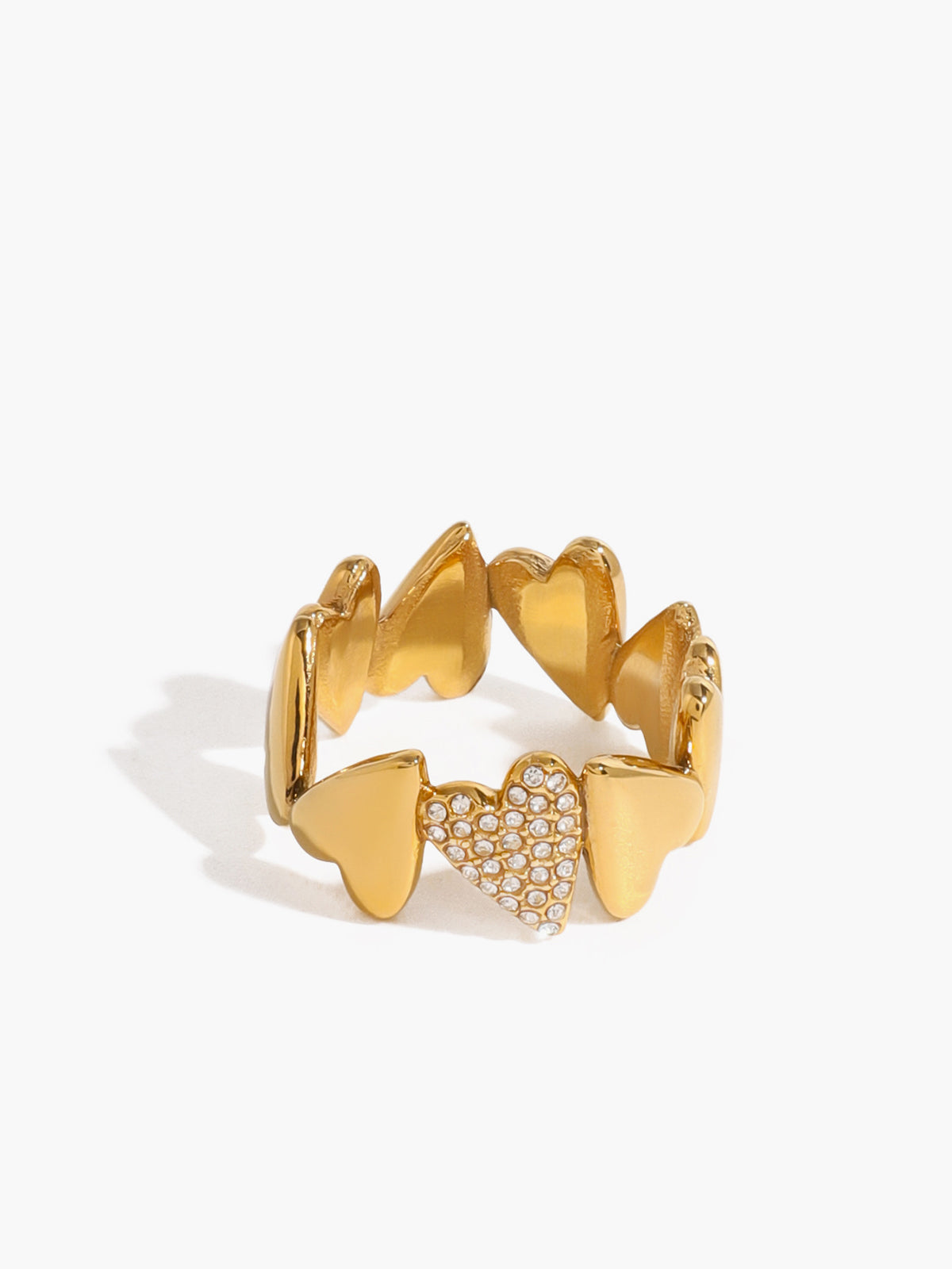 Romantik Kalp Yüzük