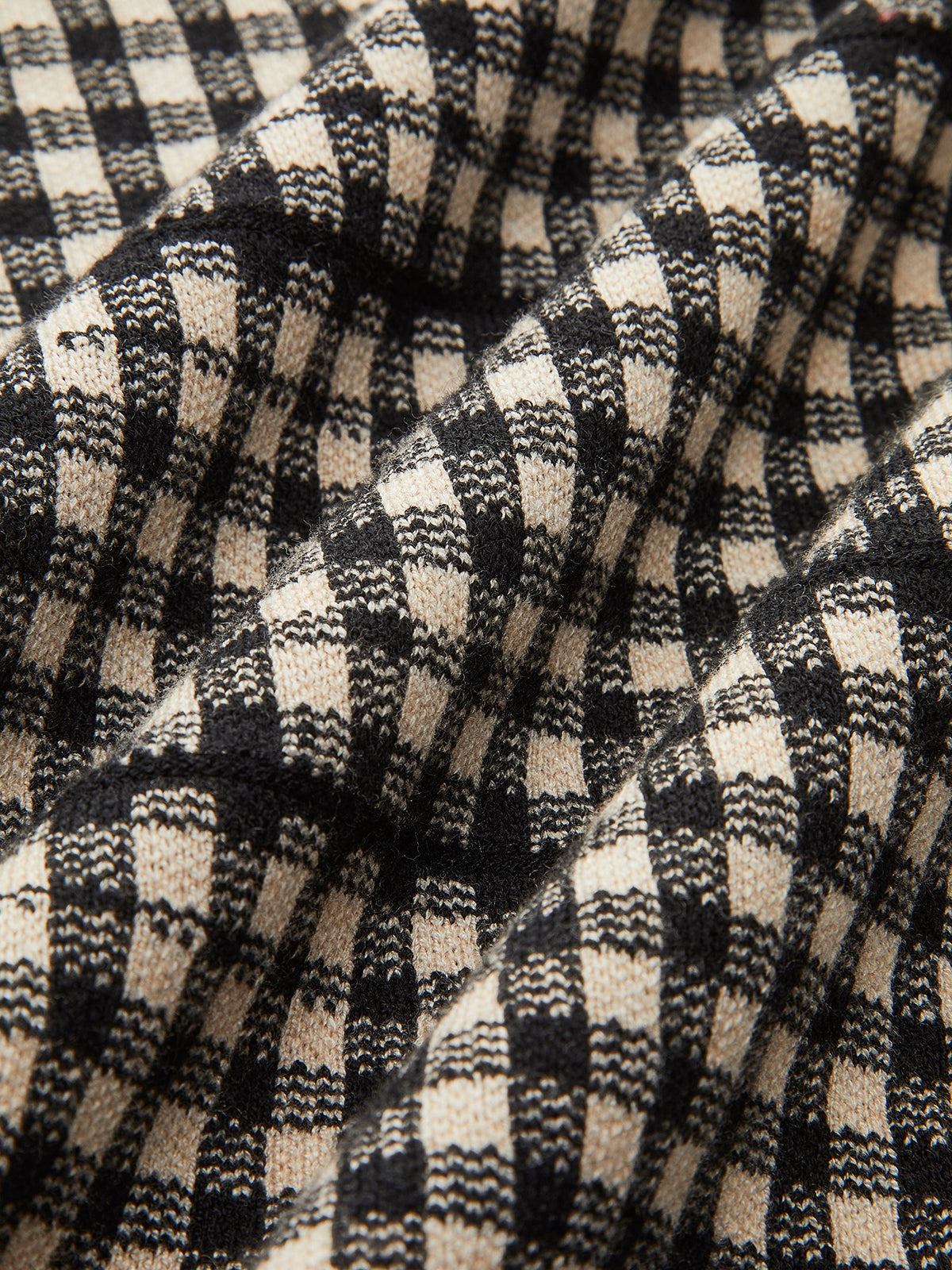 Kemerli Triko Kazak Ekose Etek Elbise