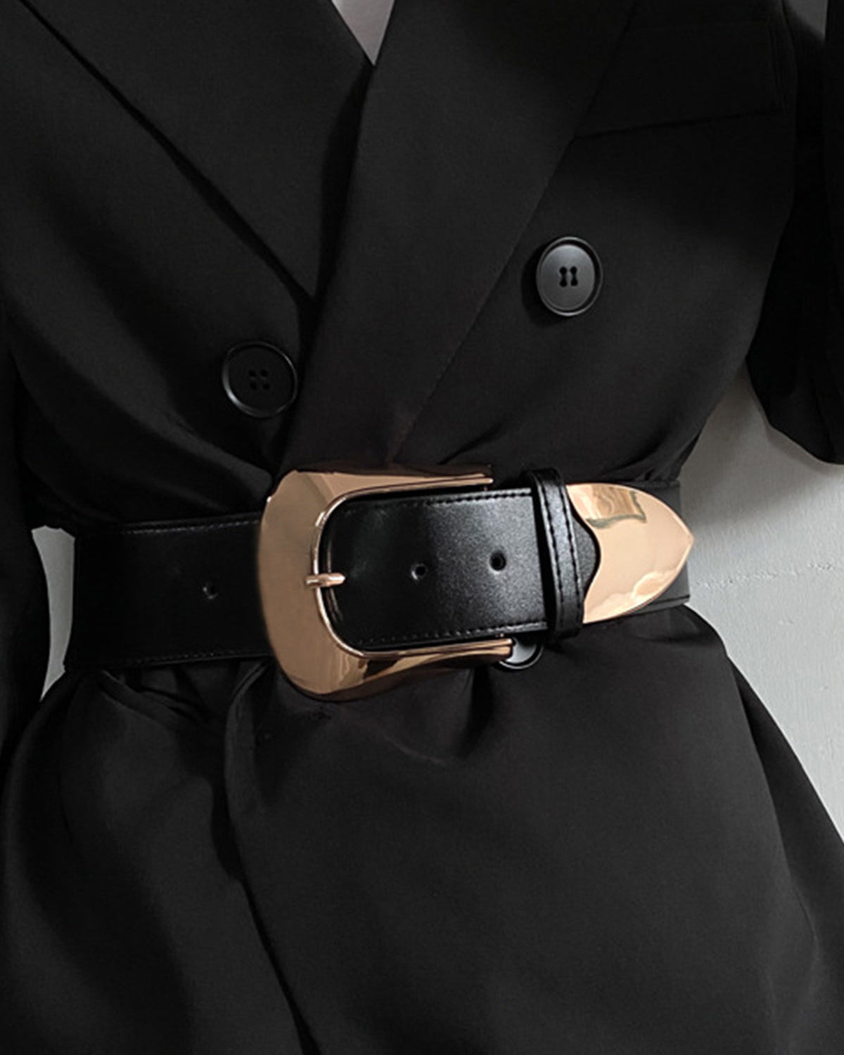 Geniş Tokalı Kemer