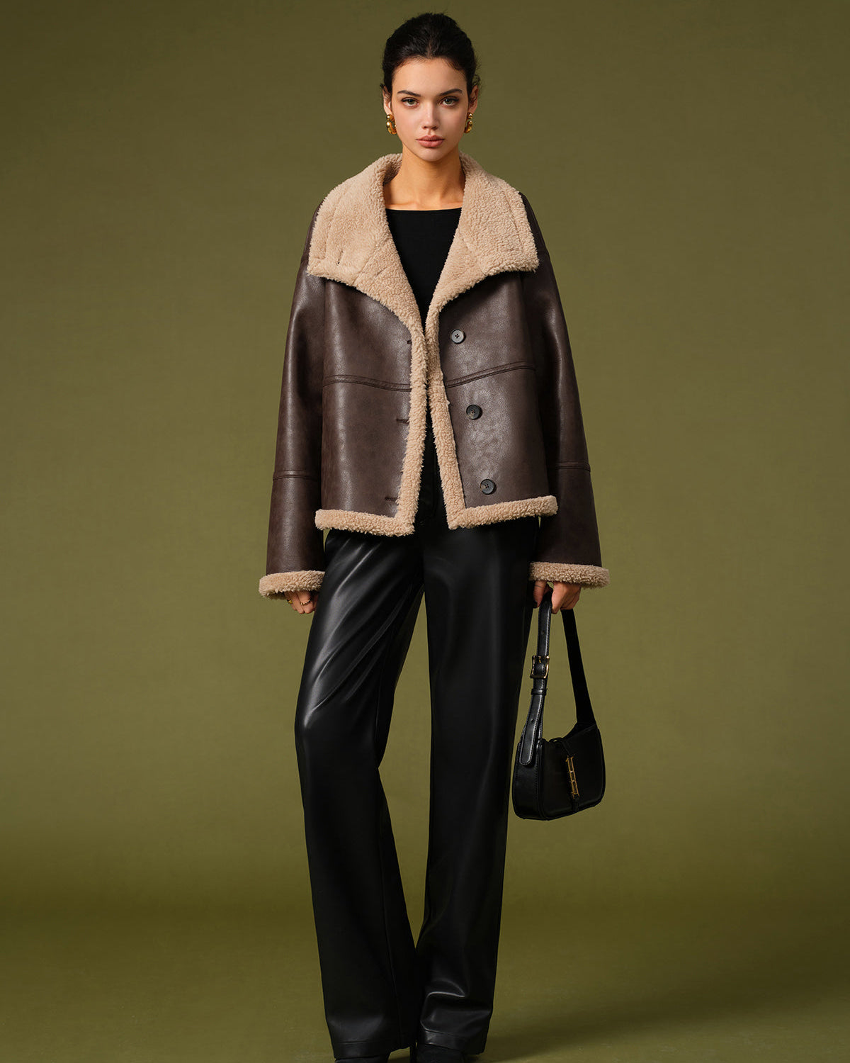 Polar Pu Deri Sıcak Ceketler