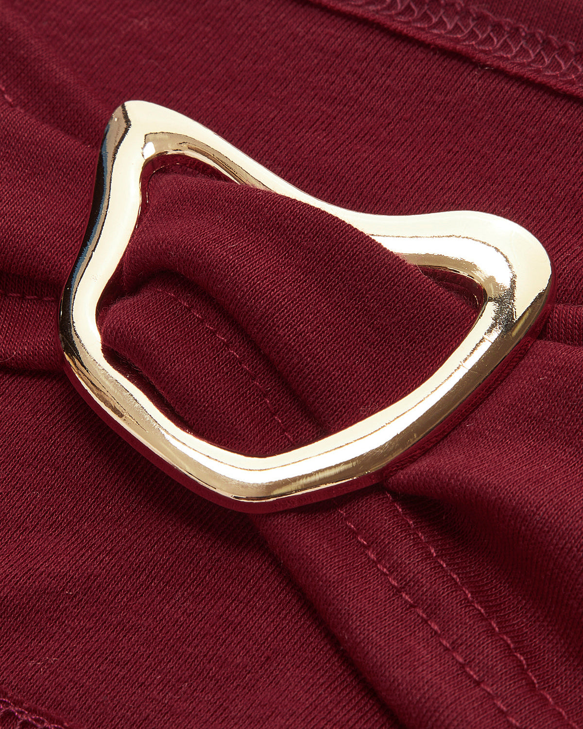 Düz Kesik Detaylı Uzun Kollu Tişört