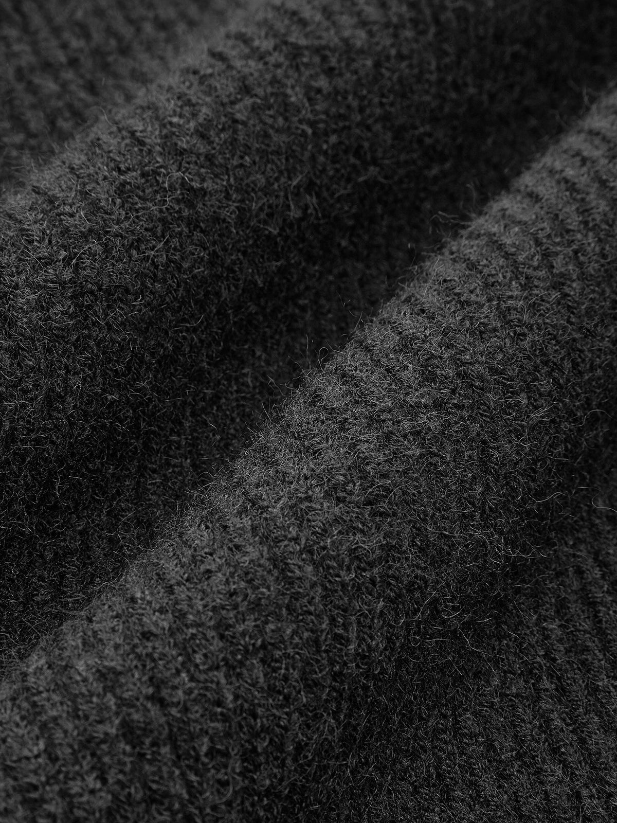 Turtleneck Yivli Sıcak Kazak