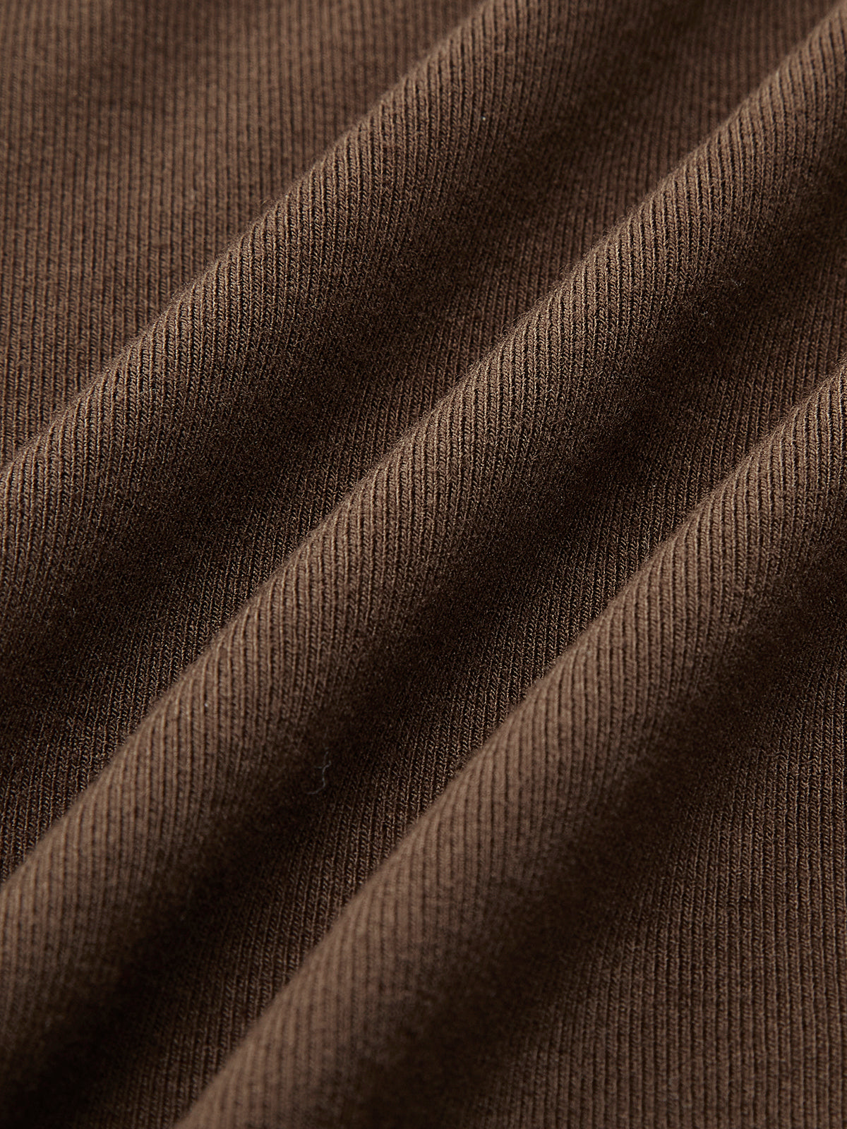 Asimetrik Metal Halkalı Yırtmaçlı Pileli Elbise