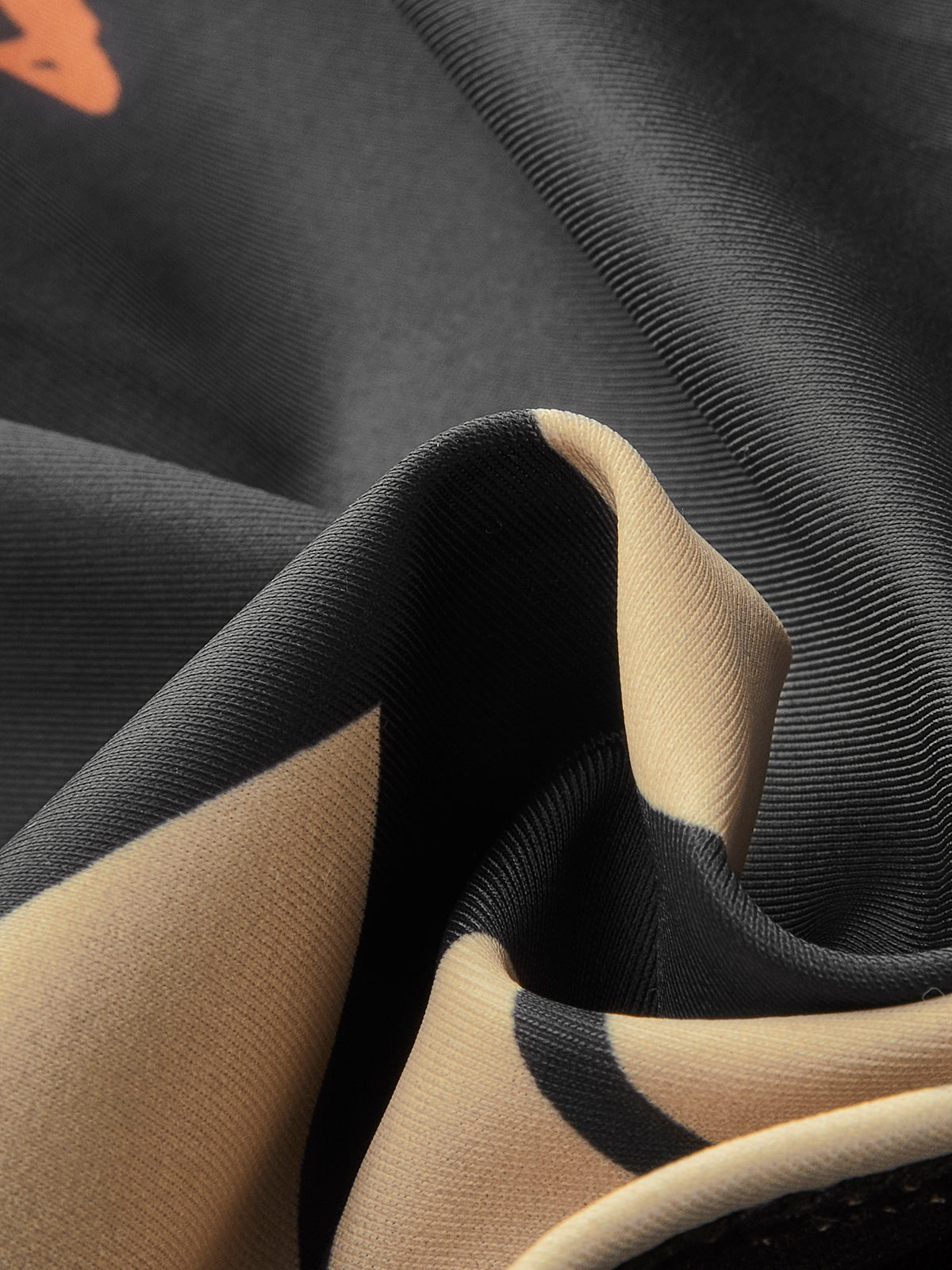 Baskılı Kesik Detaylı Tek Parça Mayo