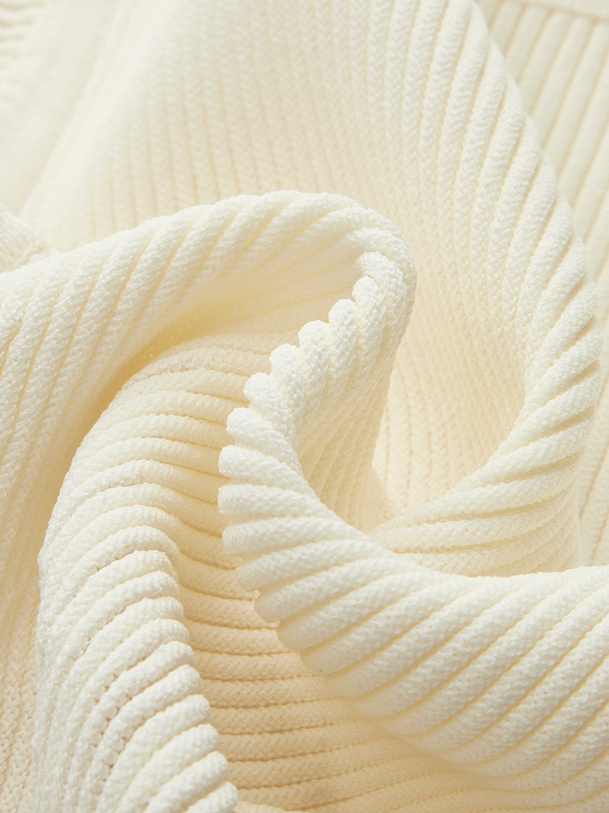 Ribanalı Triko Fırfırlı Bluz