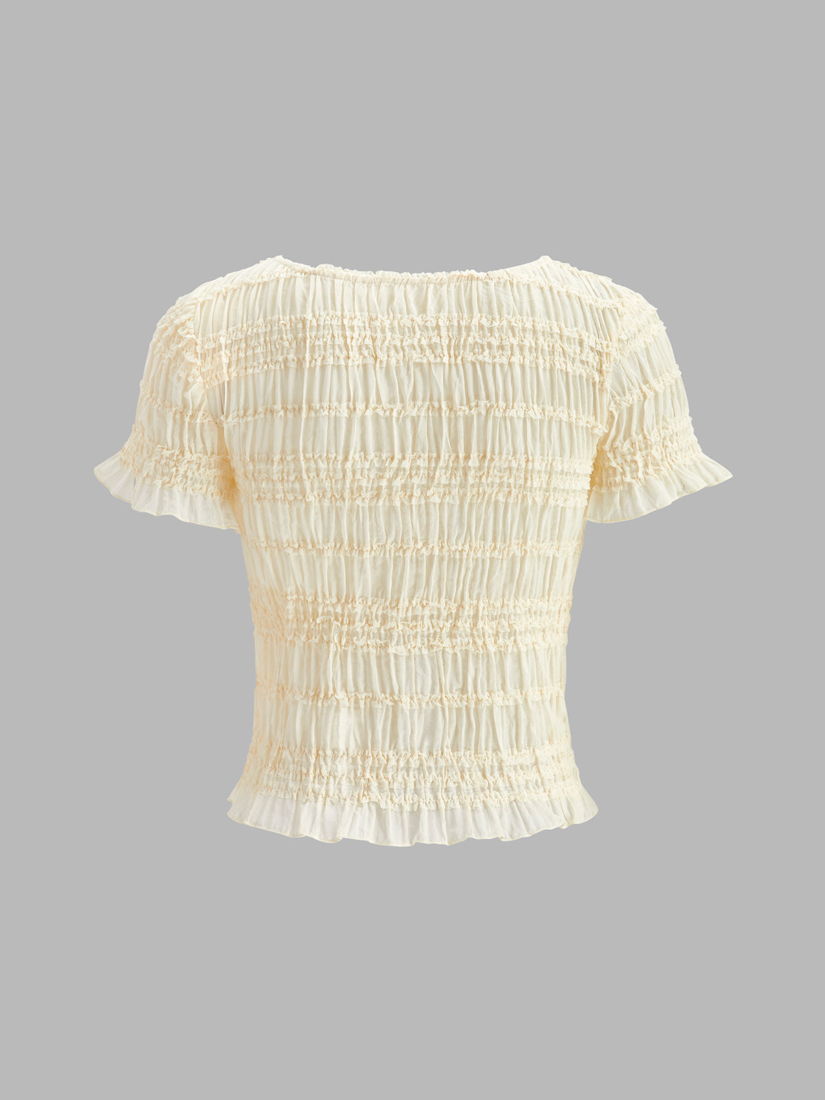 Fırfırlı Crop Top Etek Takımı