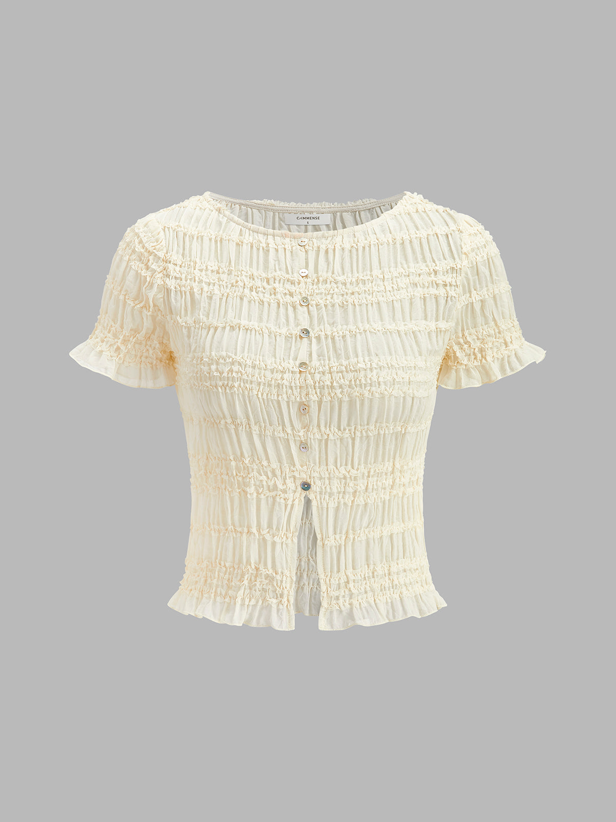 Fırfırlı Crop Top Etek Takımı