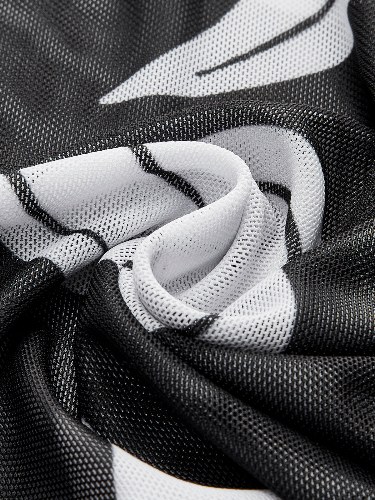 Şeffaf Desenli File Plaj Eteği