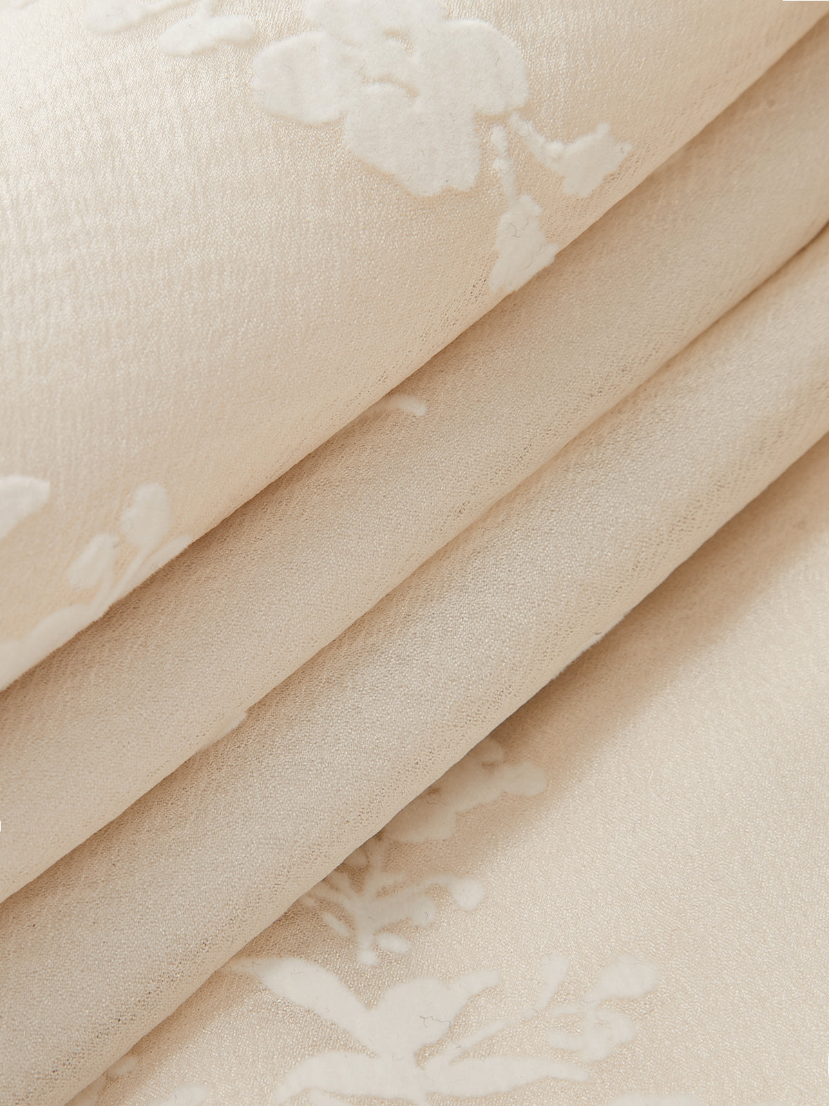 Çiçek Desenli Jakarlı Uzun Elbise