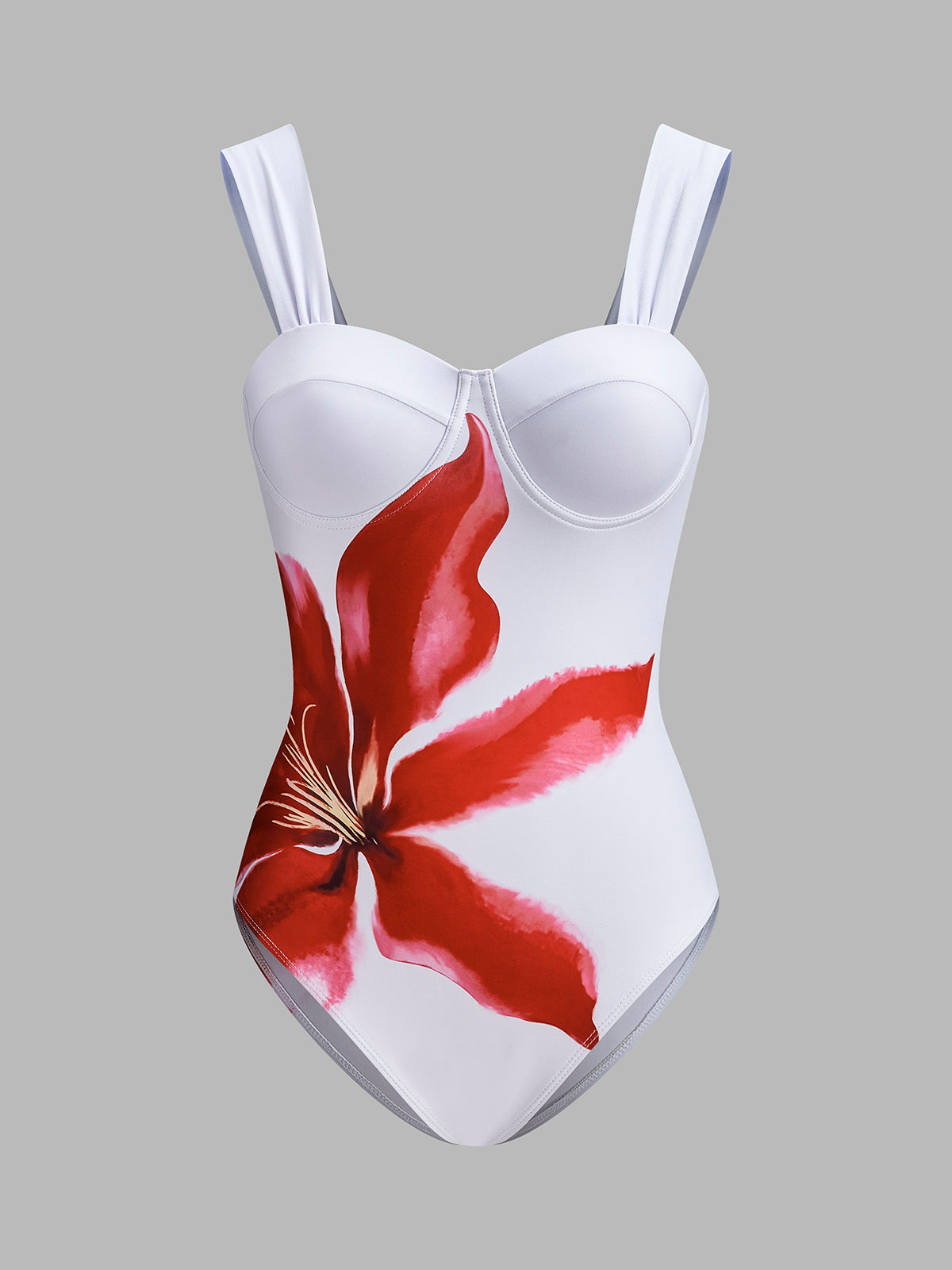 Korse Stil Tek Parça Mayo ve Drapeli Plaj Örtüsü Takımı