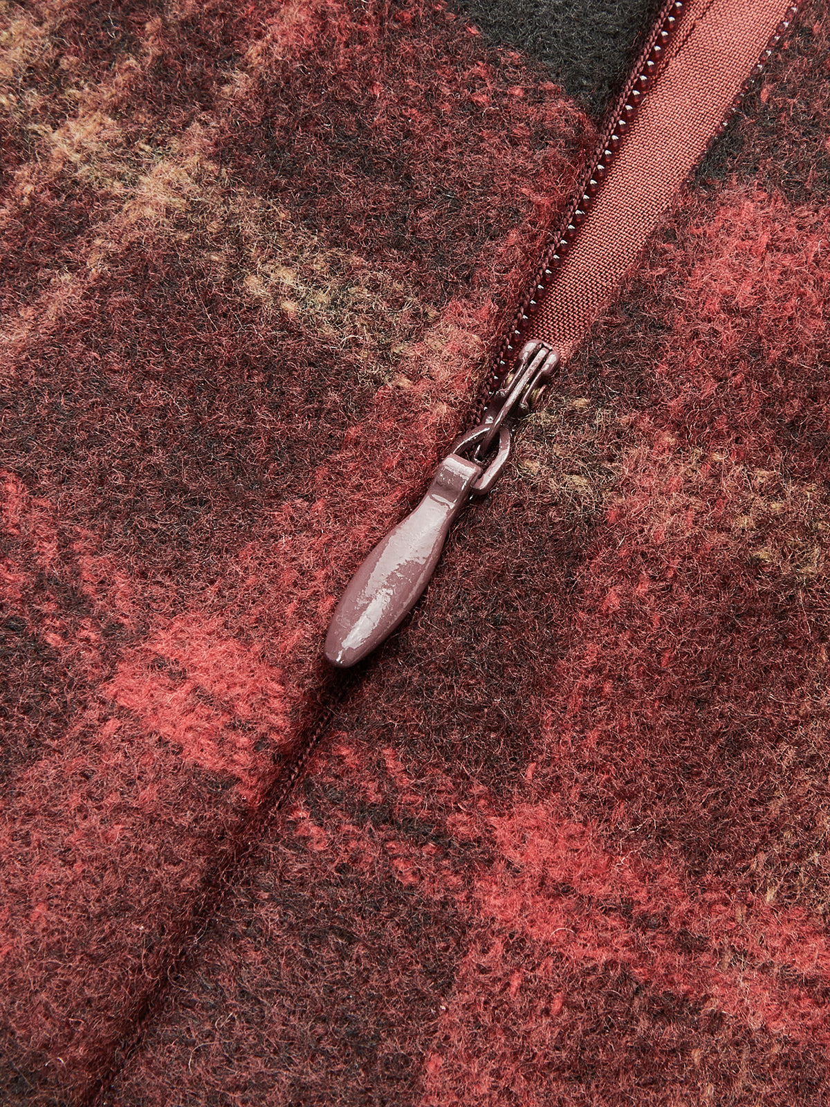 Ekose Sargılı Mini Şort-Etek