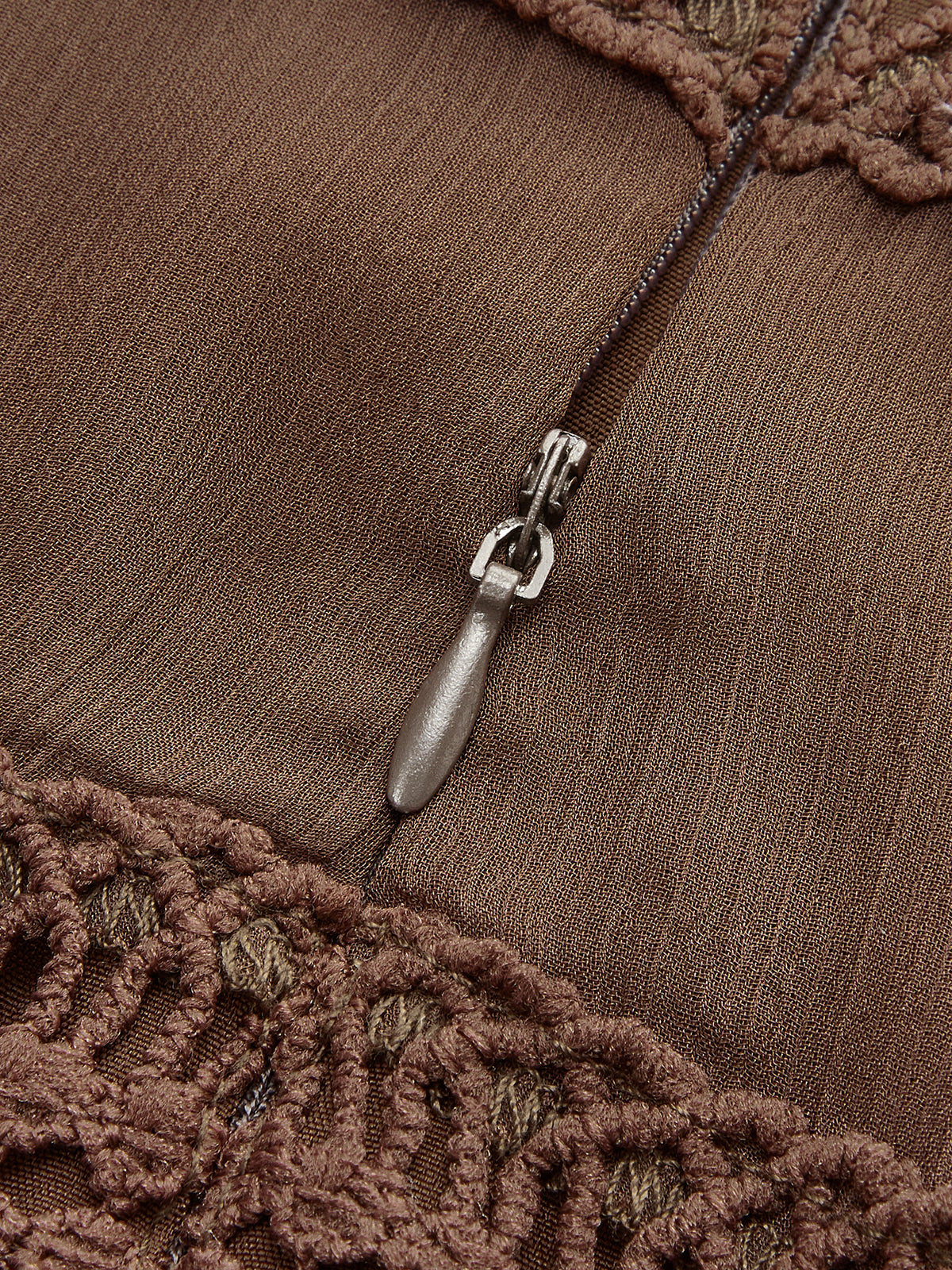 Bohem Tarzı Yarı Şeffaf Şifon Maxi Elbise