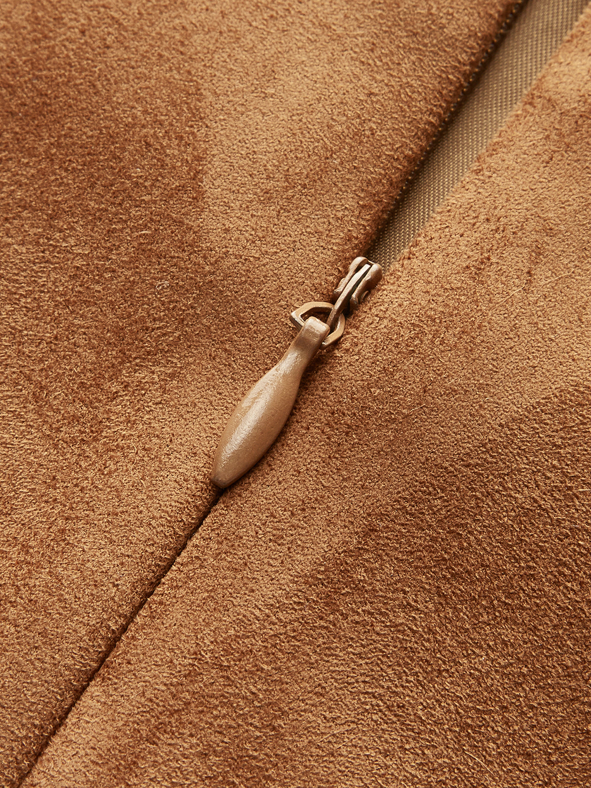 Minimal Süet Mini Etek